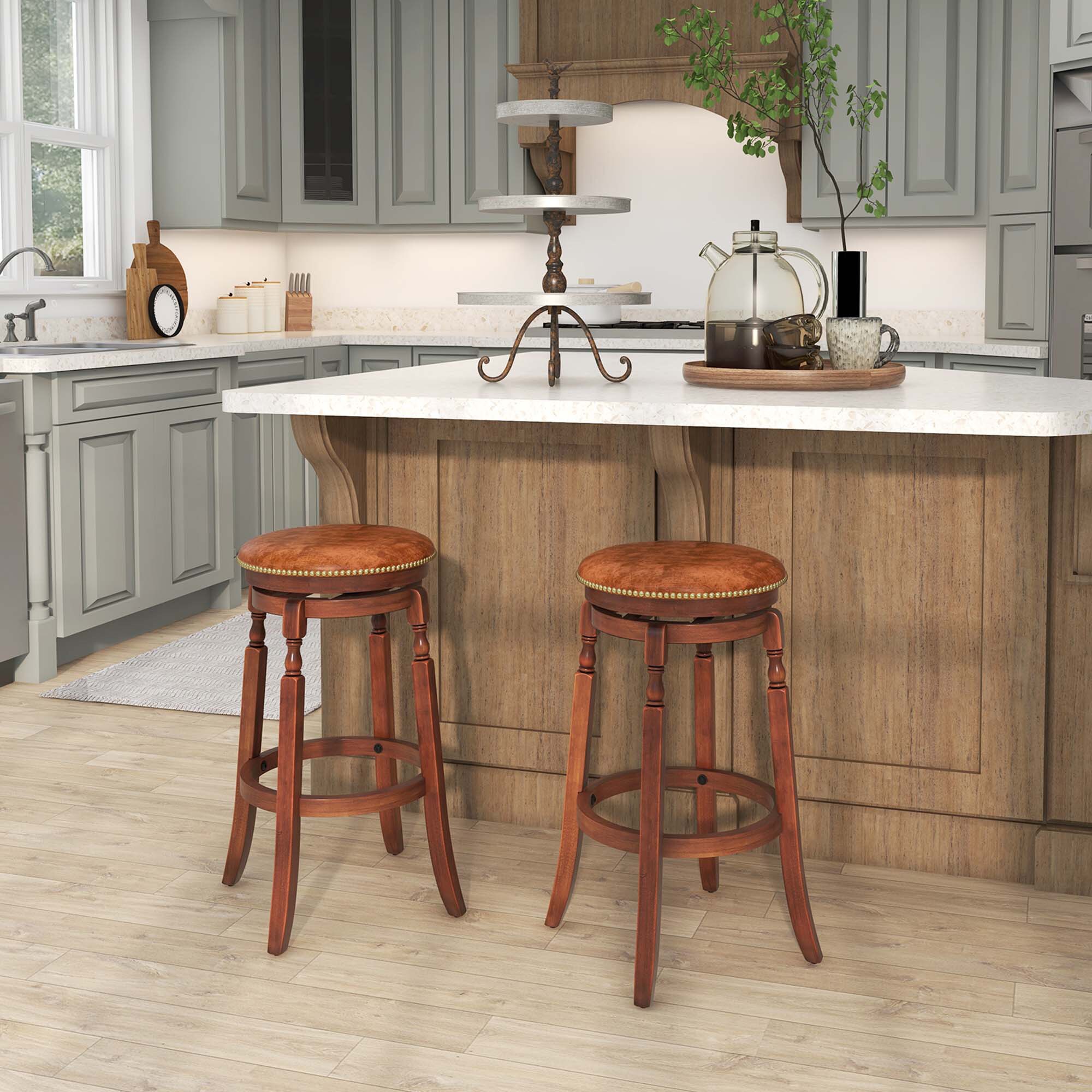 Costway HCST01518 stools - View #6