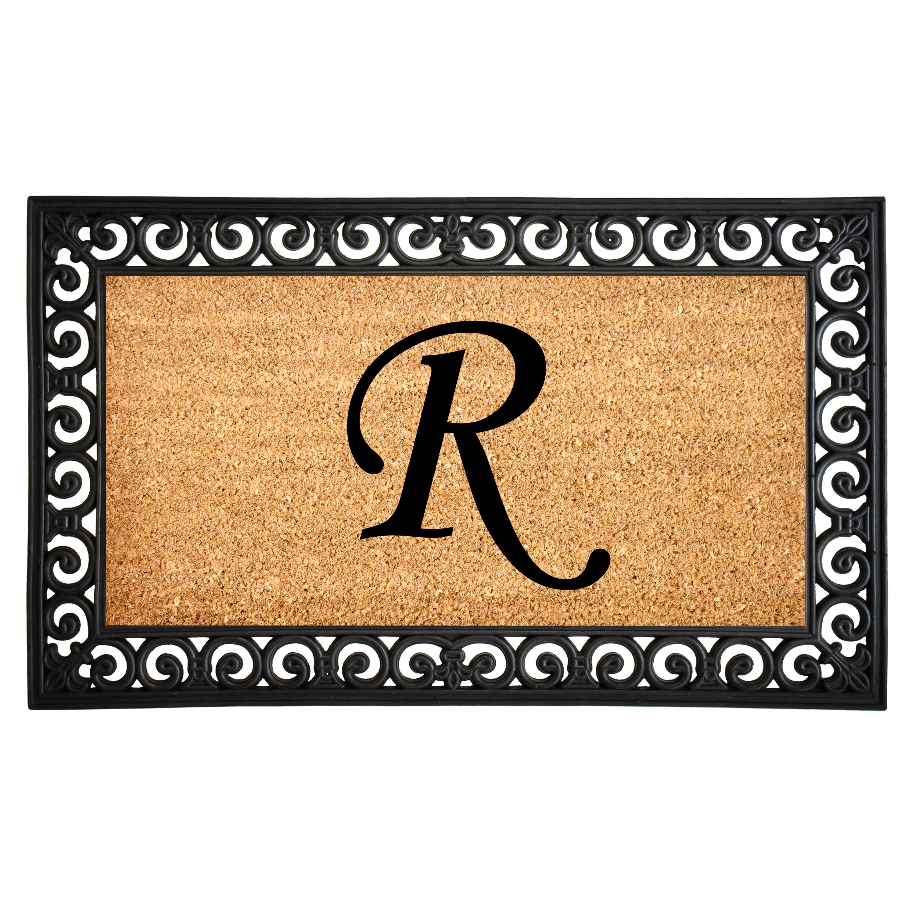 Callowaymills 104132436R 2-ft x 3-ft Multi Coir/Rubber Rectangular Indoor or outdoor Decorative Novelty Door mat