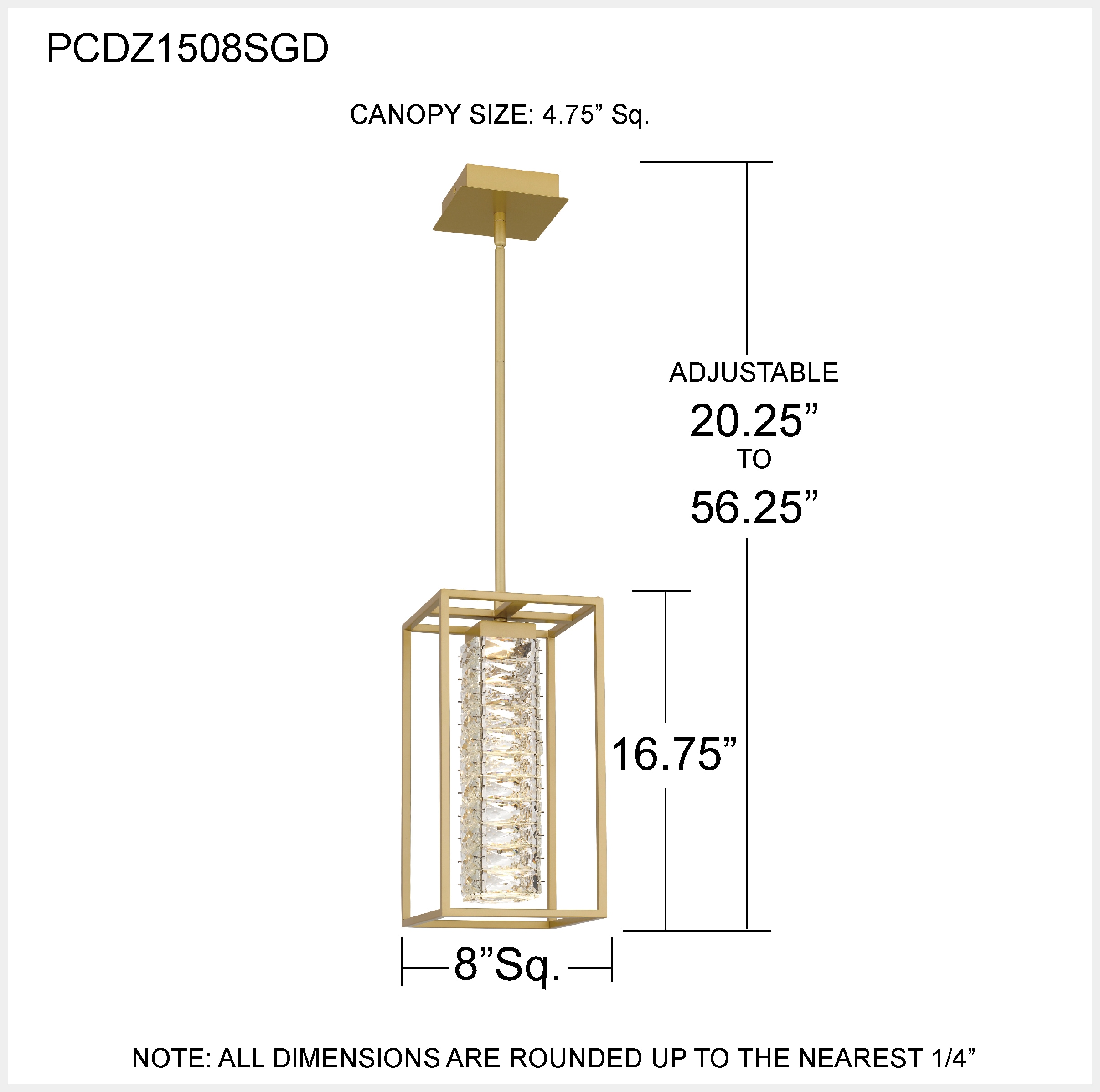Quoizel PCDZ1508SGD Pendant-Lights - View #5