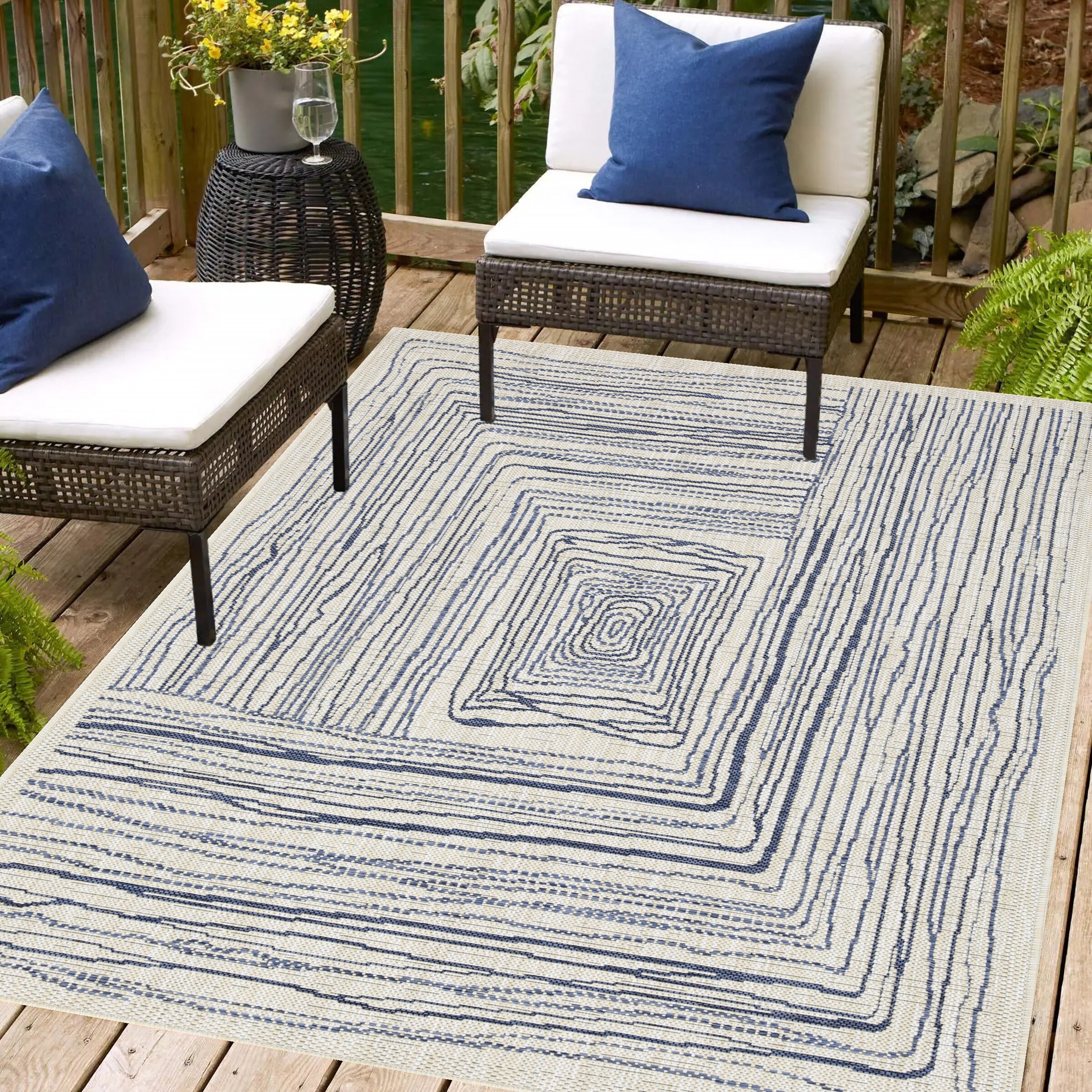 Playa Rug PLY-KAL-BLUE-10X13 rugs - View #6