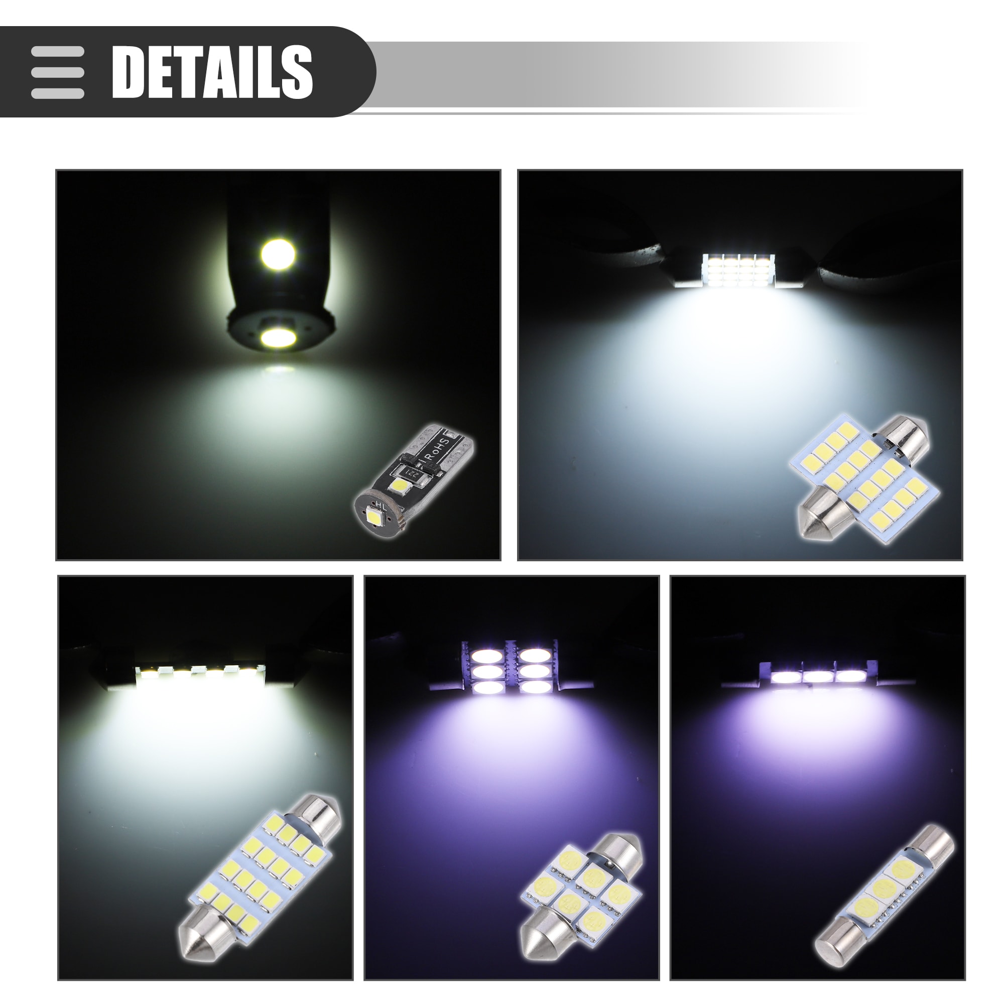Unique Bargains S25120100UX3892 Headlight-Bulbs - View #6