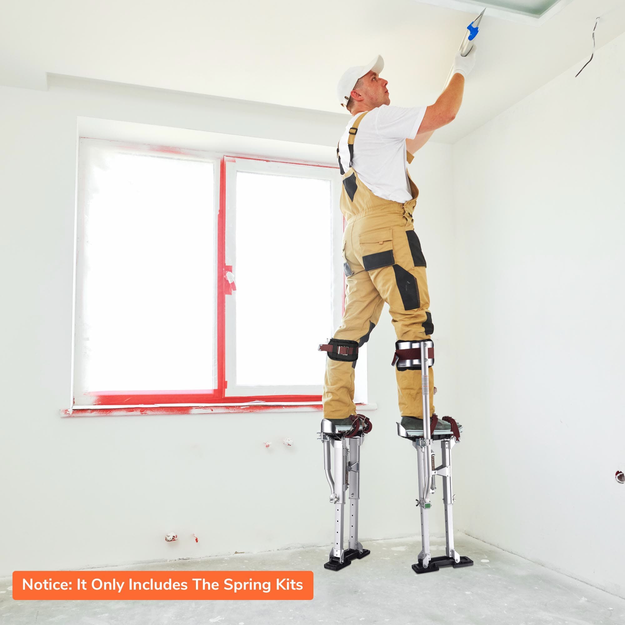 Yescom 08PAR006-SPRING-2-LO Drywall-Stilts - View #2