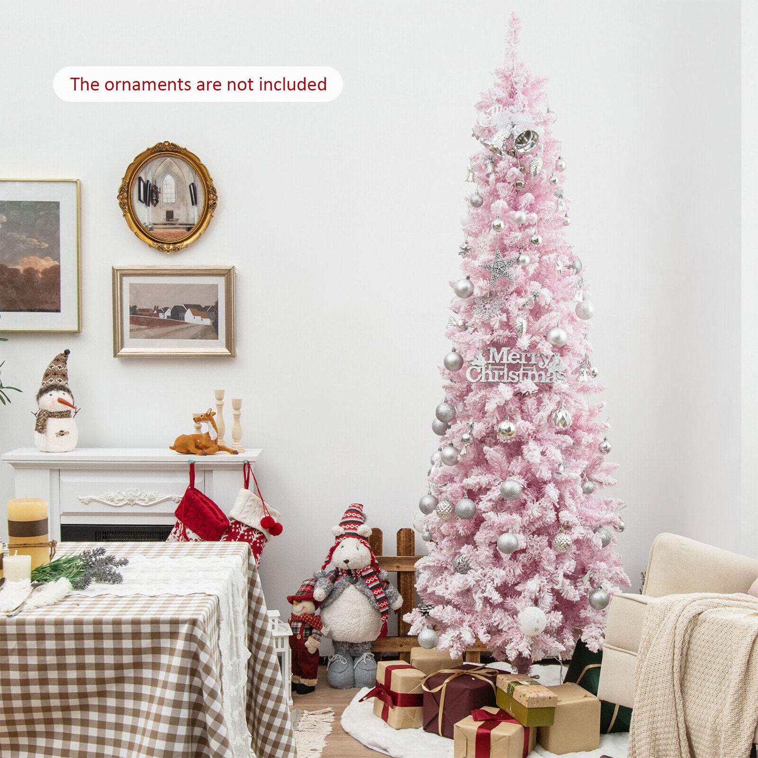 WELLFOR HYJ23972 Artificial-Christmas-Trees - View #6