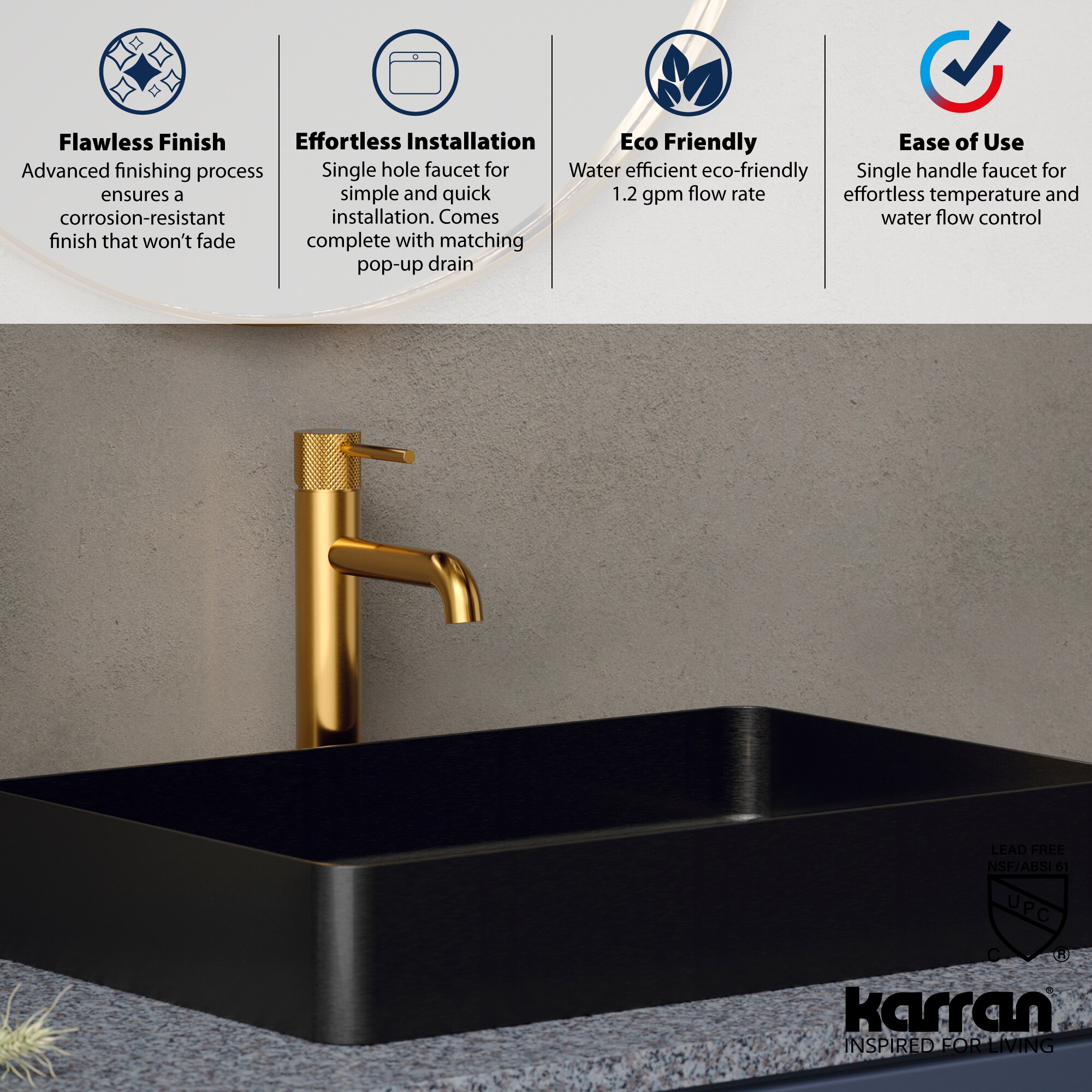 Karran KBF462G Lavatory-Faucets - View #6