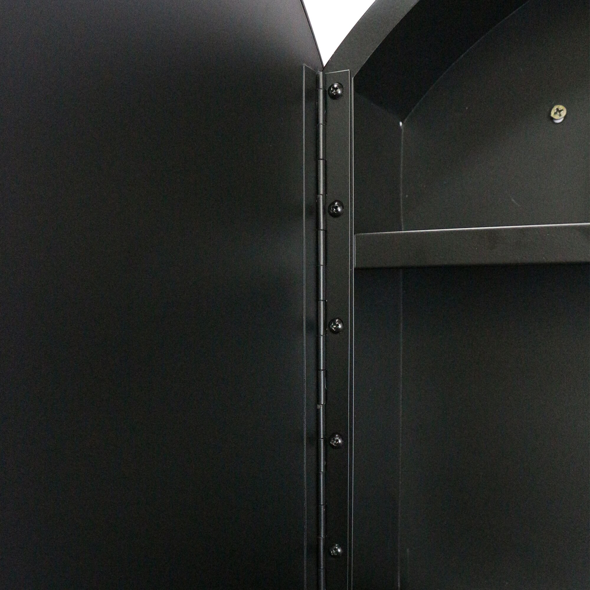 WELLFOR GIJ-MED03-24BK Bathroom-Medicine-Cabinets - View #8
