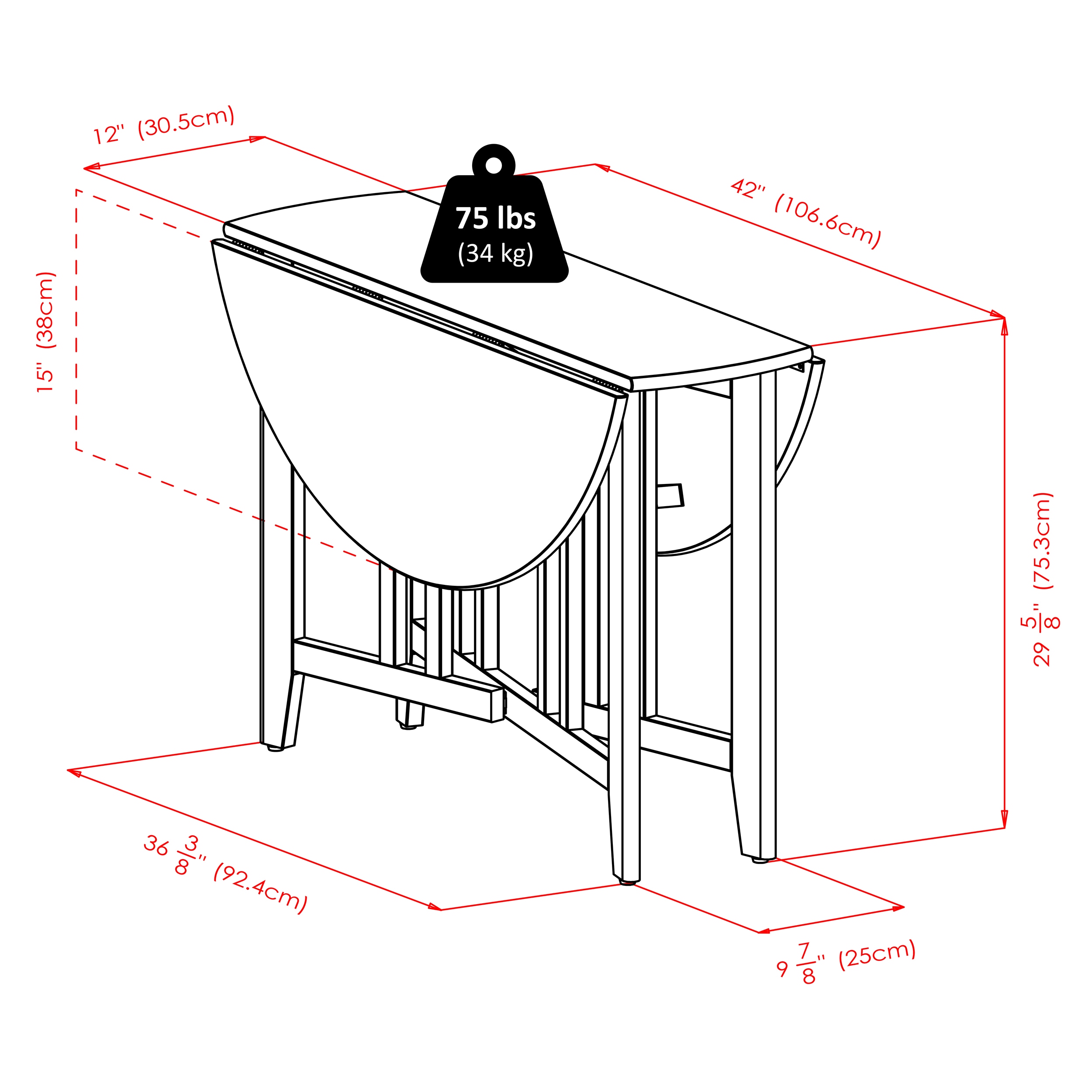 Winsome Wood 94142 Dining-Tables - View #12