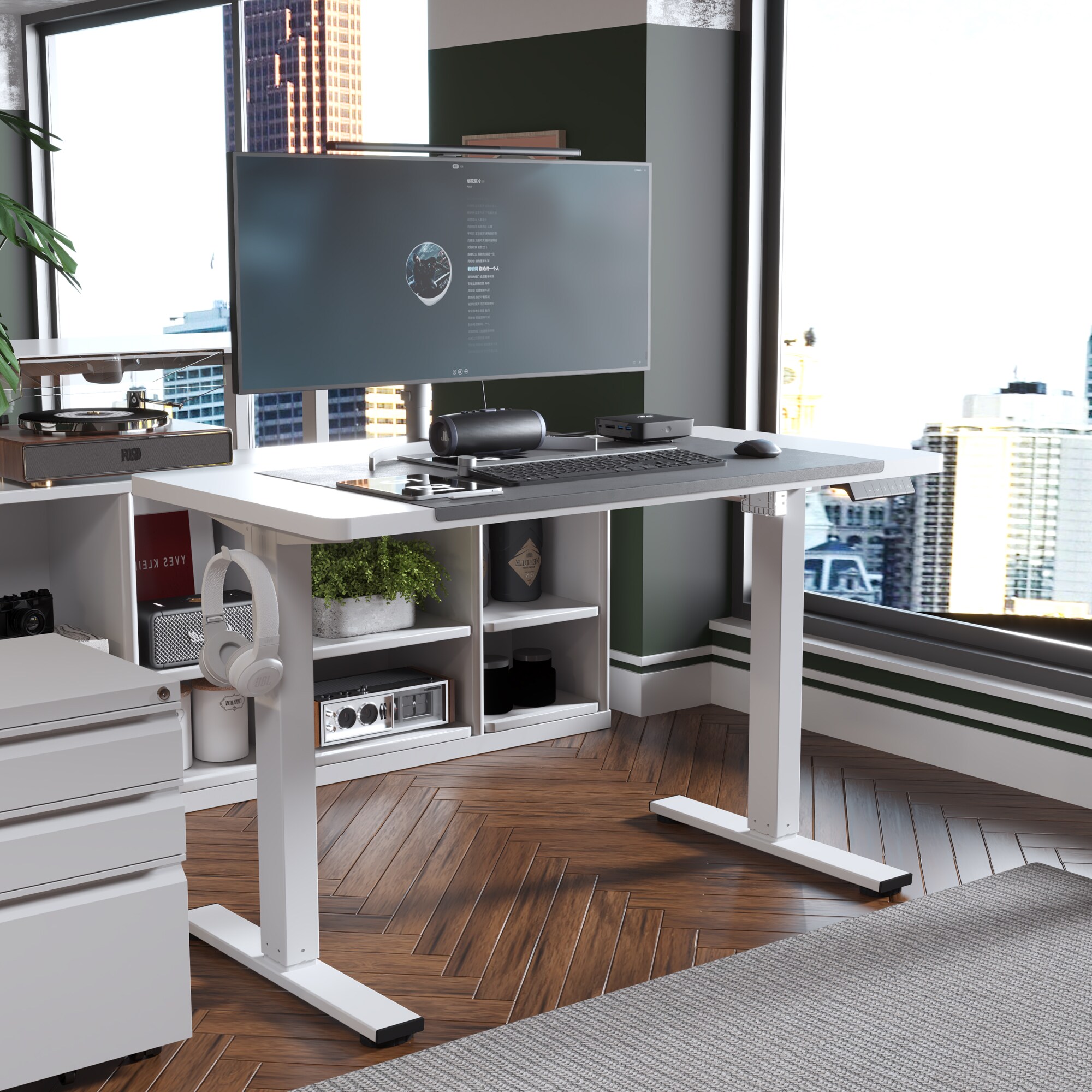 FlexiSpot E2WR4824W desks - View #4