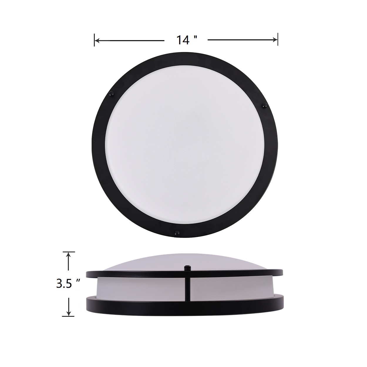 Energetic Lighting FMB01R17E93050-TF-BK flushmounts - View #4