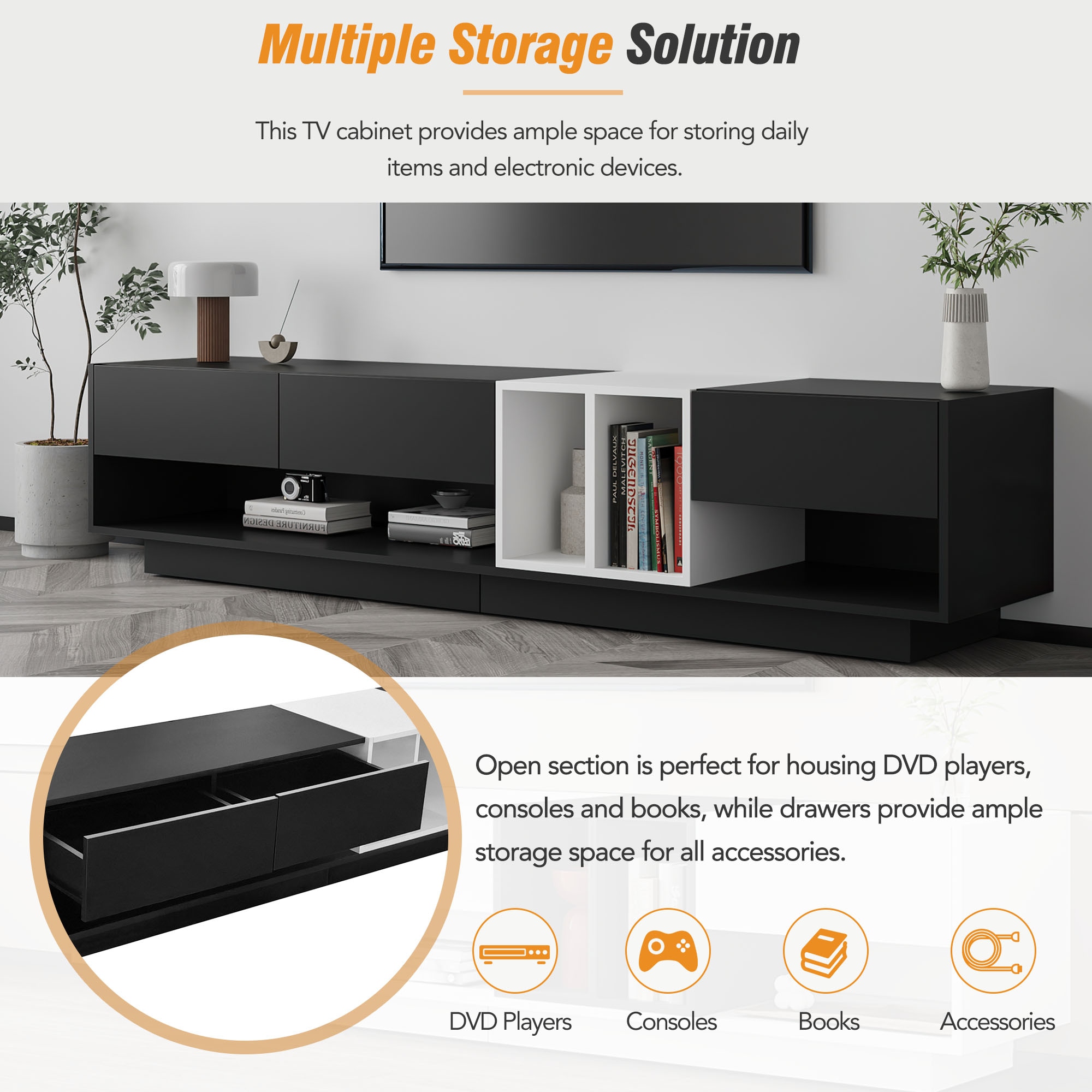 ModernLuxe WF311772AAB Tv-Stands - View #5