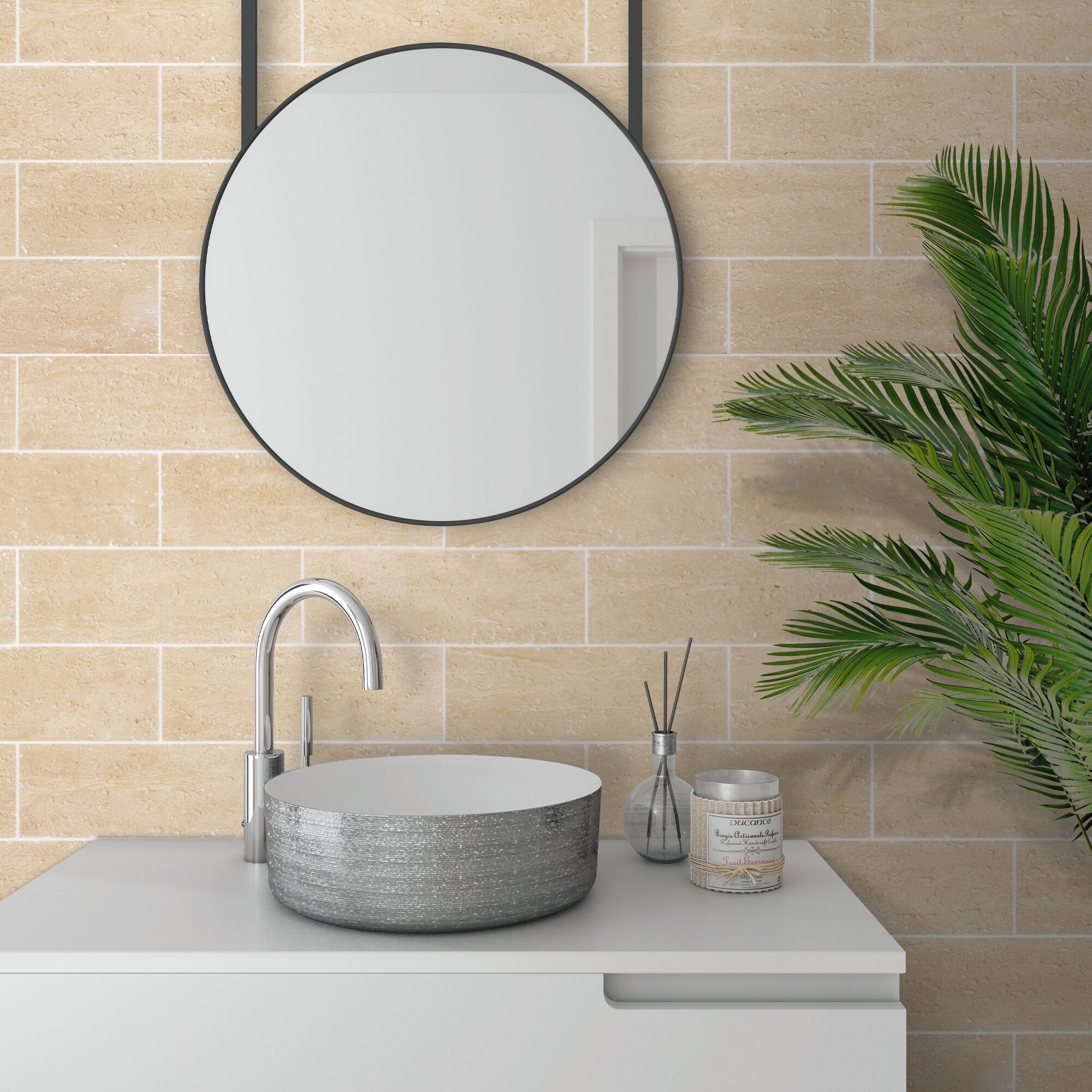 SUNWINGS CHEVM-GRY-10 Ceramic-Tile - View #8