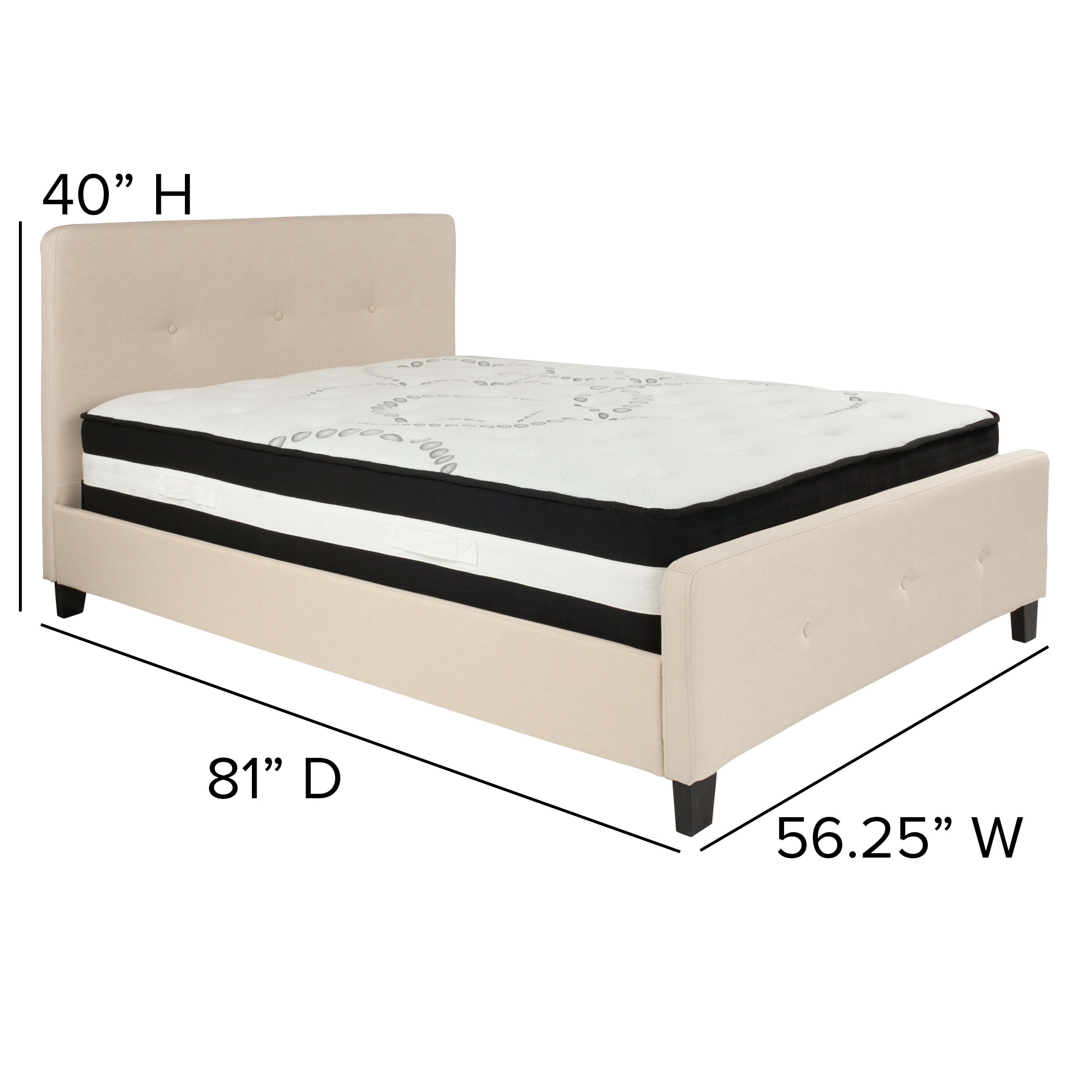 Flash Furniture 889142254522 beds - View #3