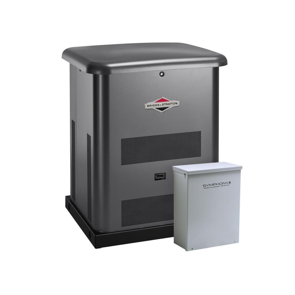 Briggs & Stratton 40510 8000-Watt (LP)/6000-Watt (NG) Standby Generator with Automatic Transfer Switch