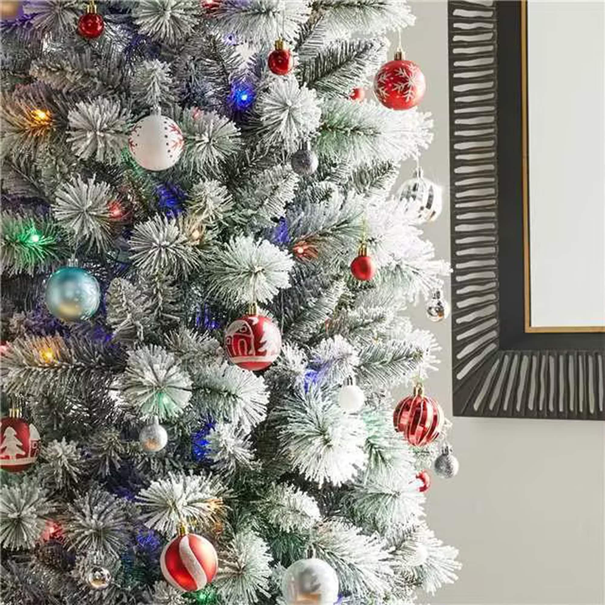 Glitzhome 2014600137 Artificial-Christmas-Trees - View #5