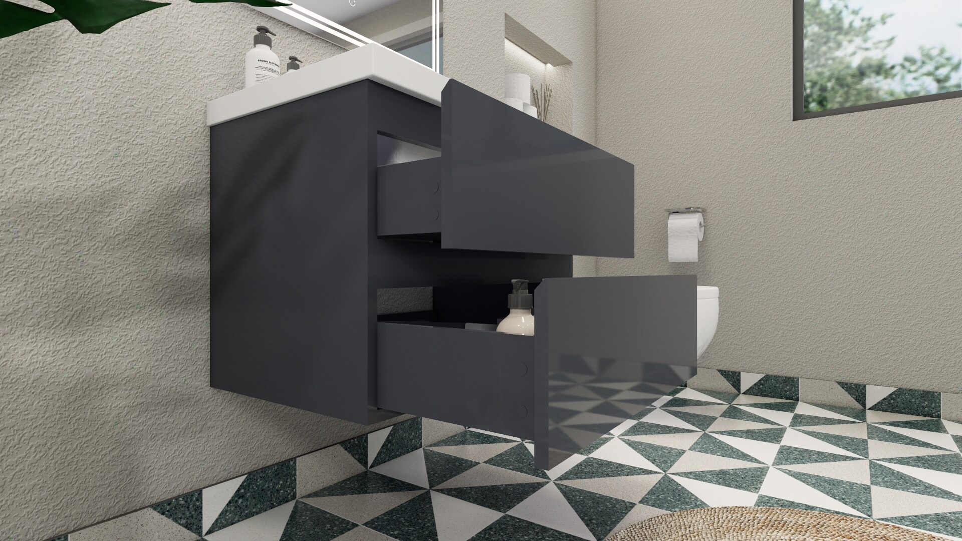 Moreno Bath MOB30-GR Bath-Vanity-Combo - View #8