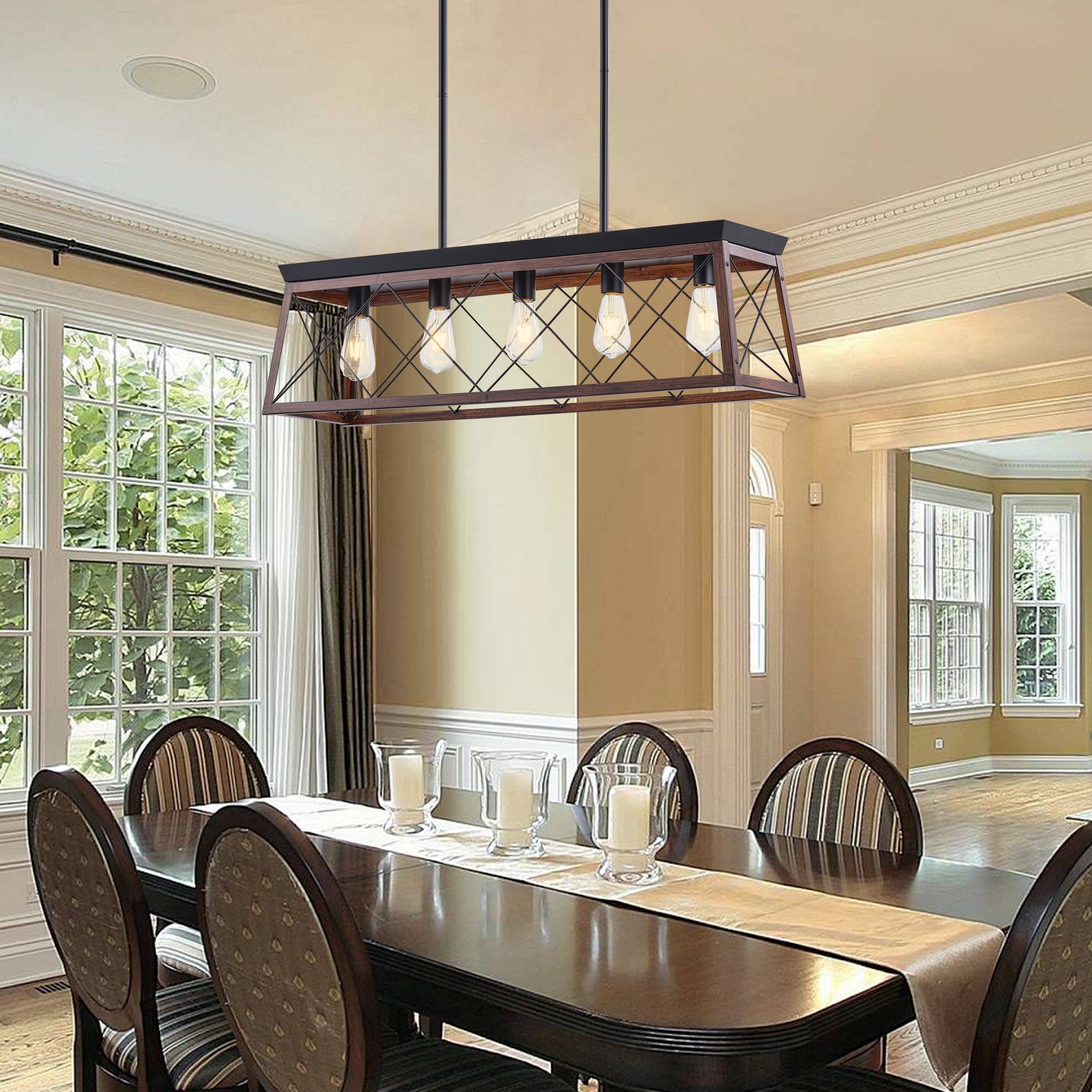 Zjvaive ZJD00040-5-B+RRT Pendant-Lights - View #3