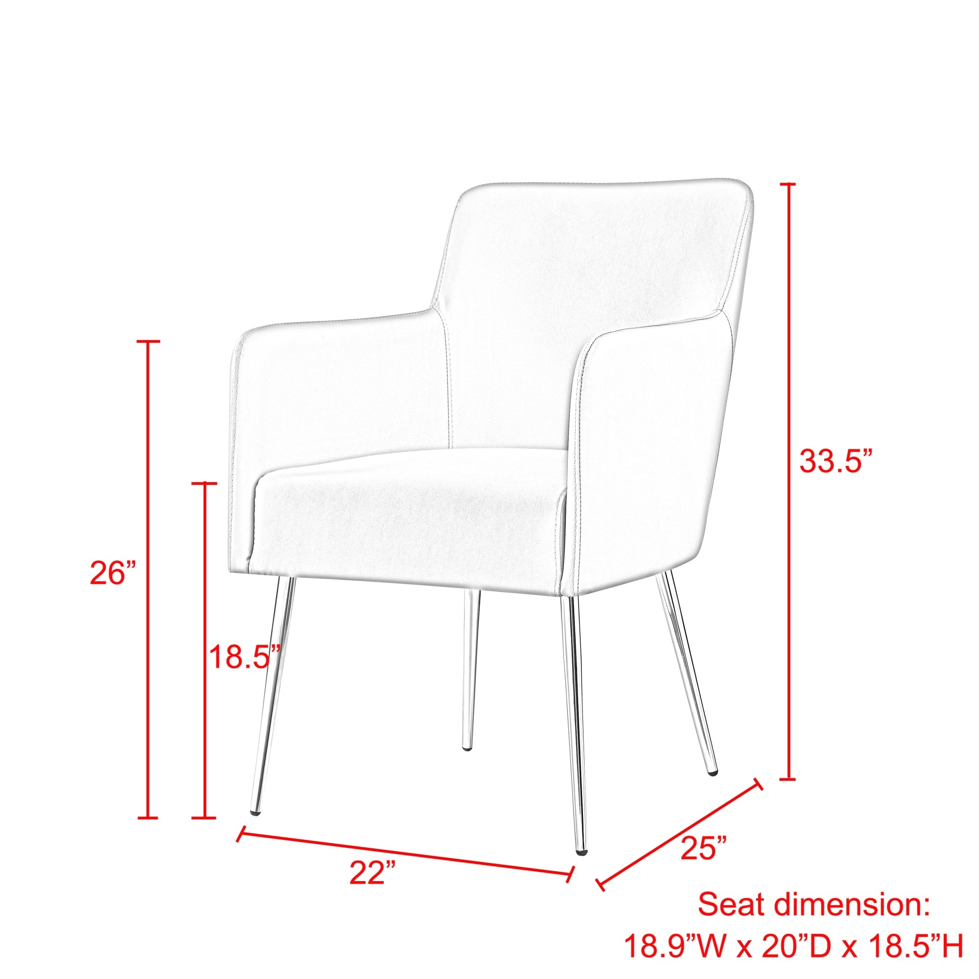 Inspired Home DC91-02BH2-LS Dining-Chairs - View #8