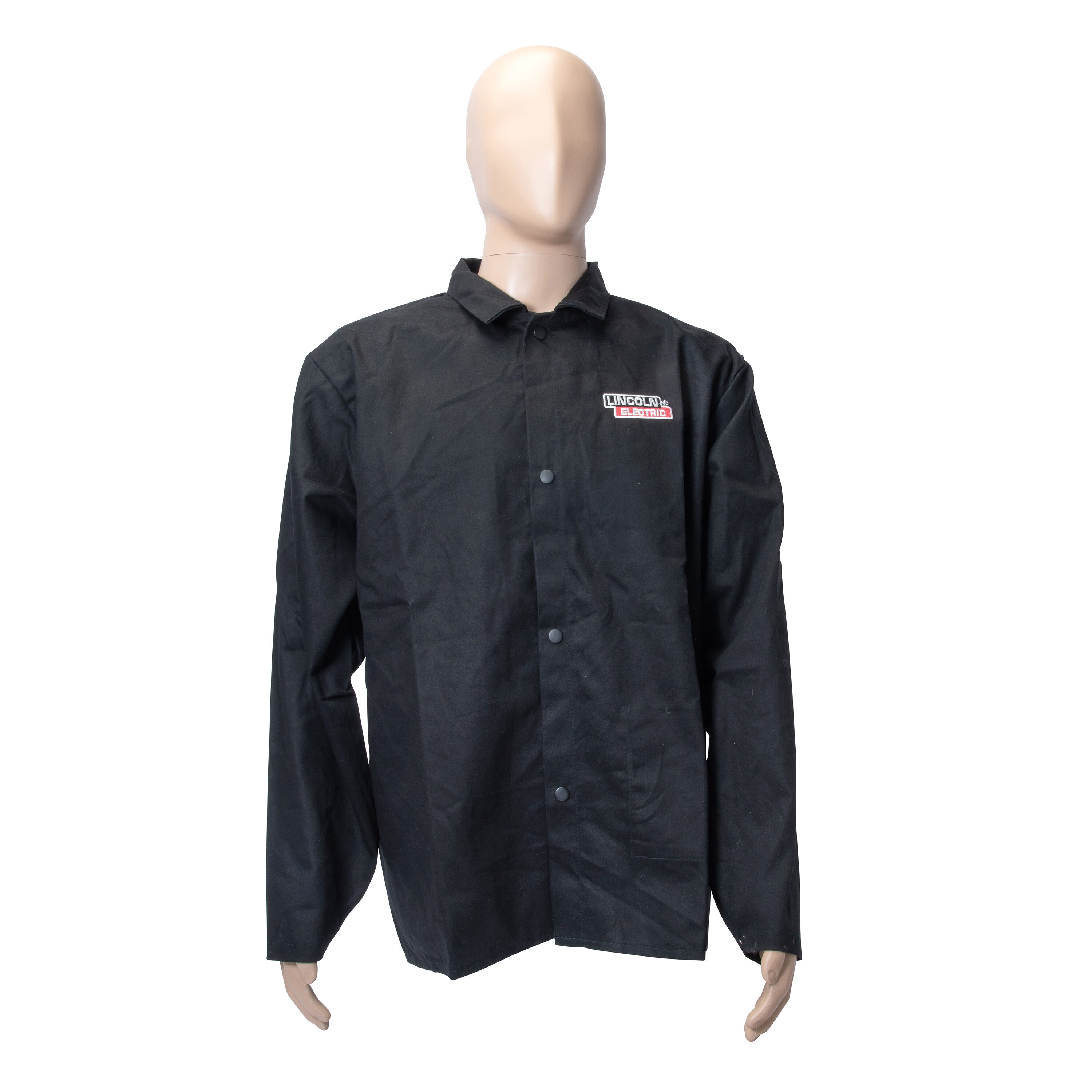 Lincoln Electric Black Large Welding Jacket in the Welding Apparel  department at