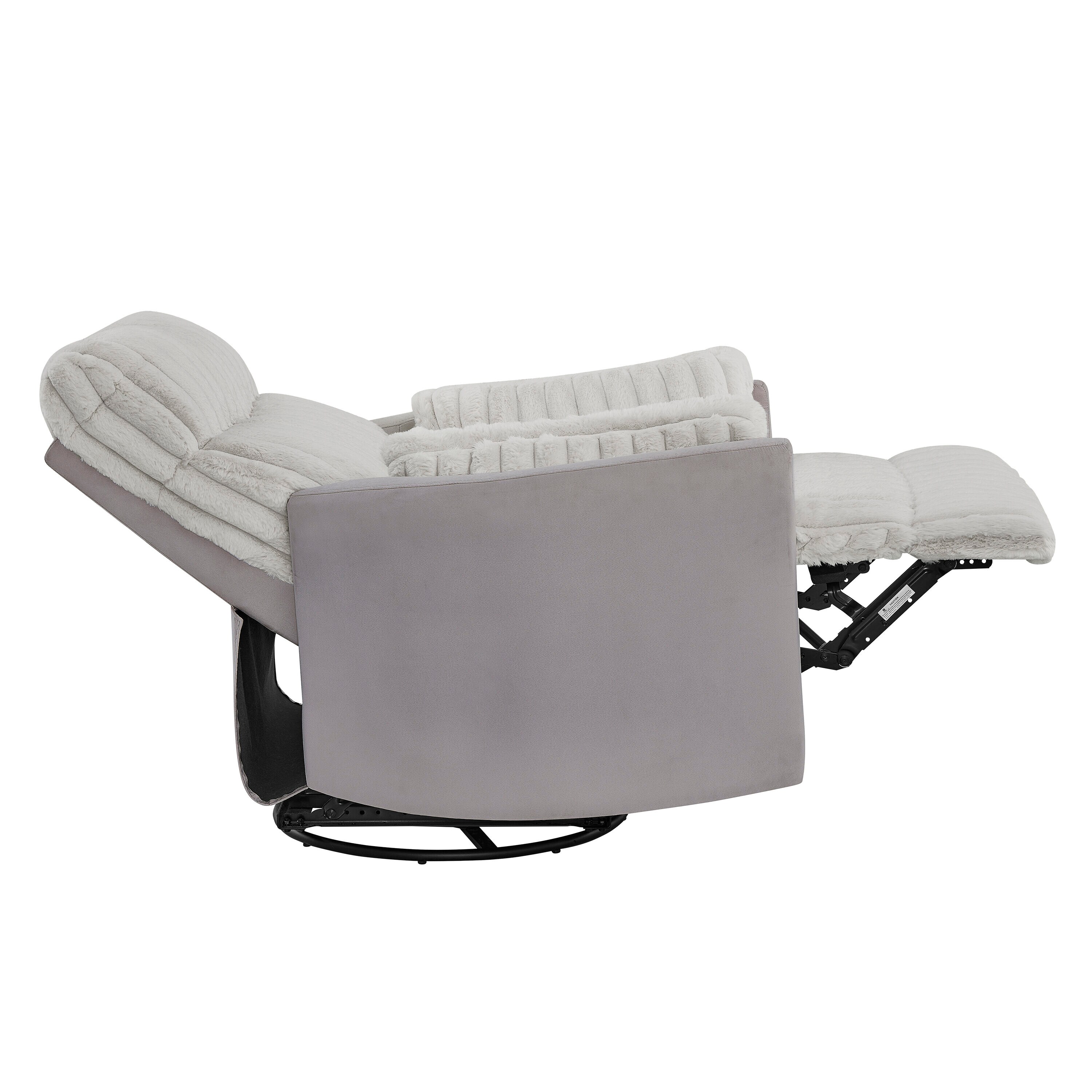 Roundhill Furniture LRH4131GY recliners - View #7