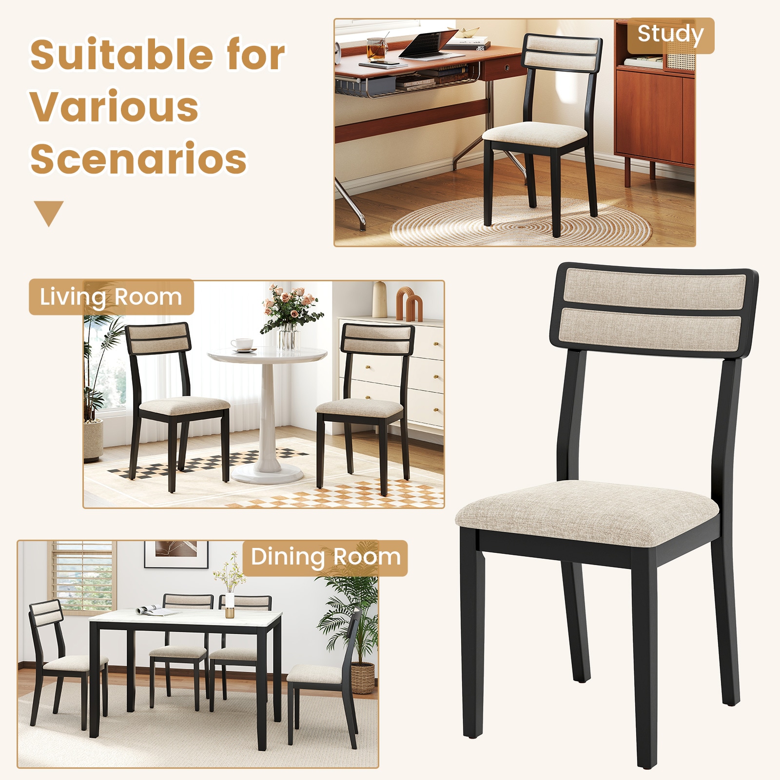 SUGIFT LW018SUGHY461 Dining-Chairs - View #7