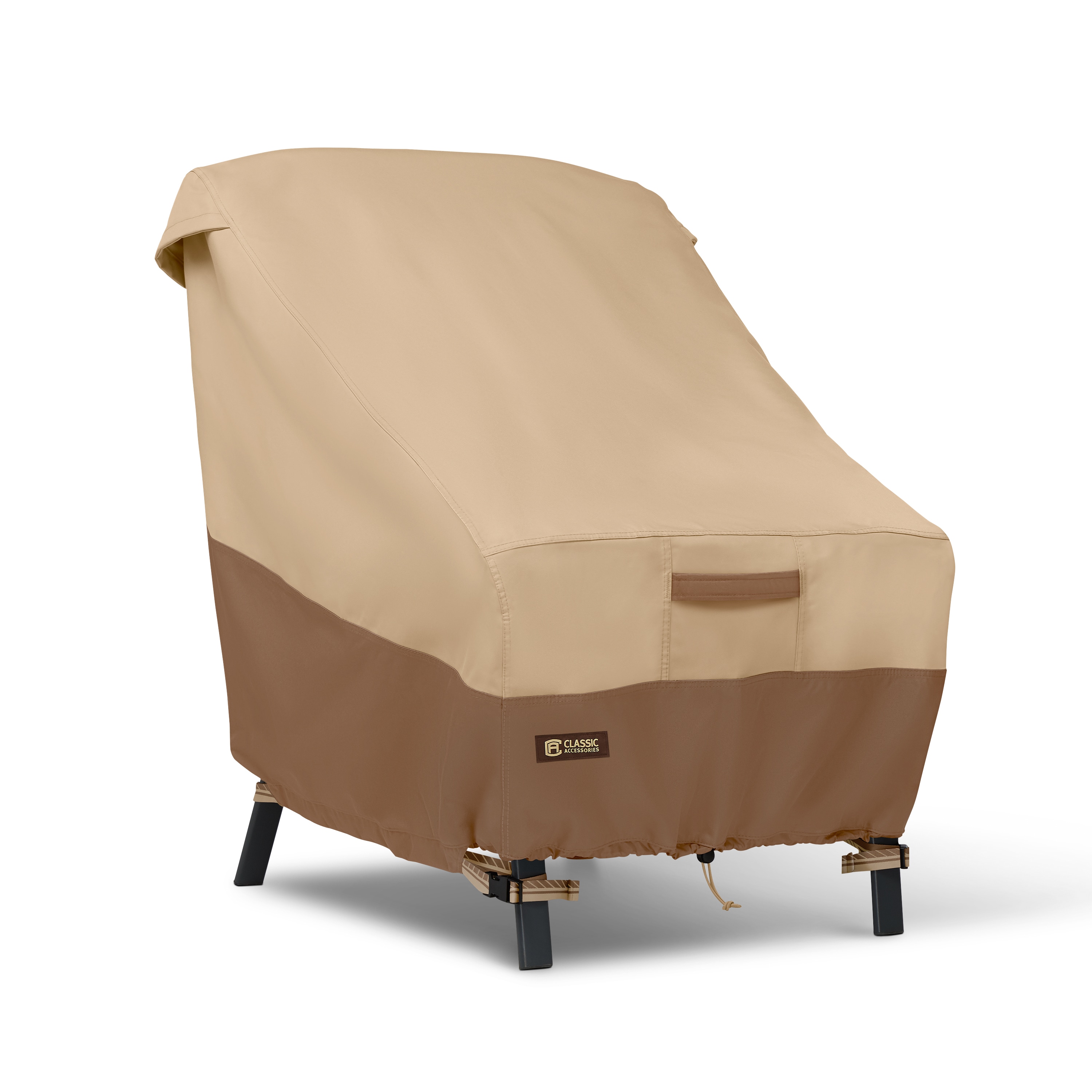 Classic Accessories 56-431-011501-EX Veranda's Best Earth Polyester Patio Furniture Cover For Dining chair