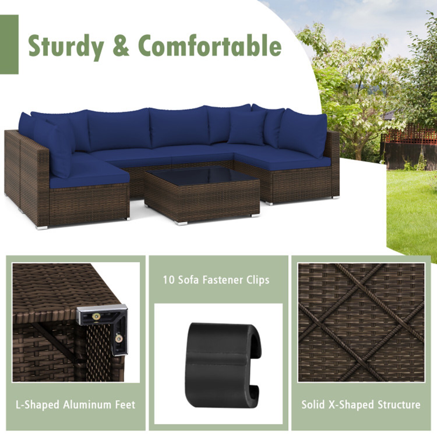 Mondawe MO-TR008TE Patio-Sofas-Daybeds - View #6