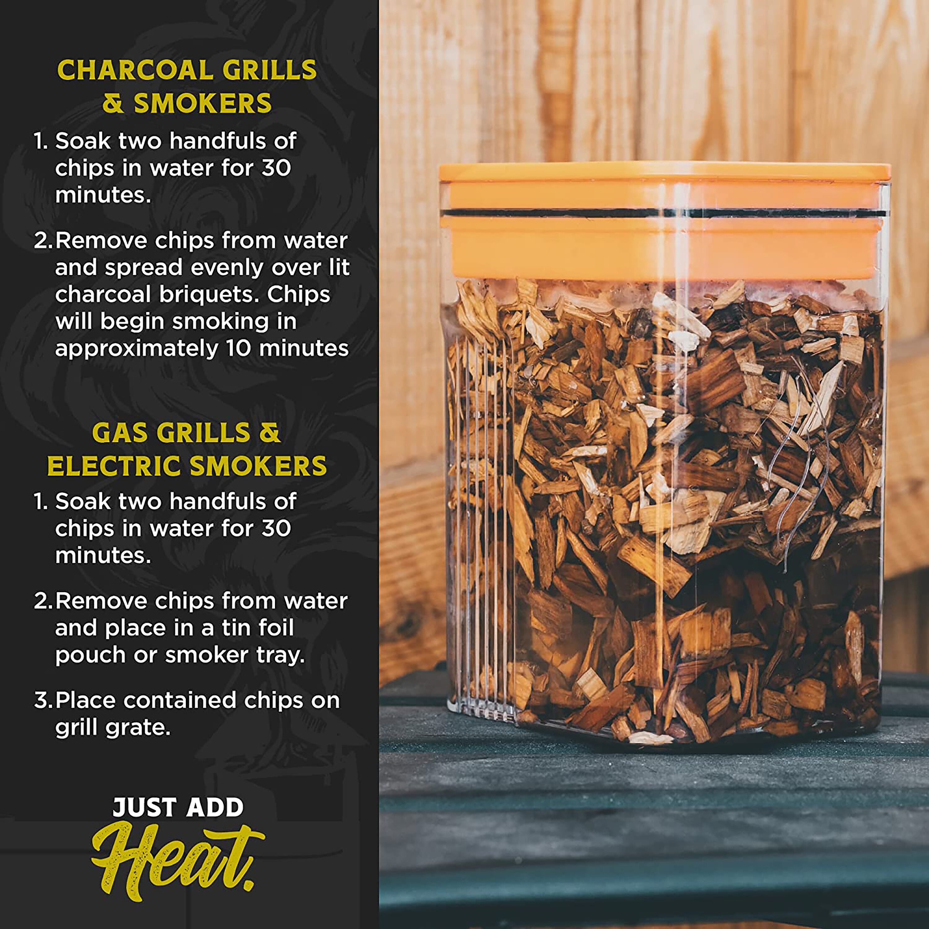 Fire & Flavor FFW102 Charcoal-Accy - View #2