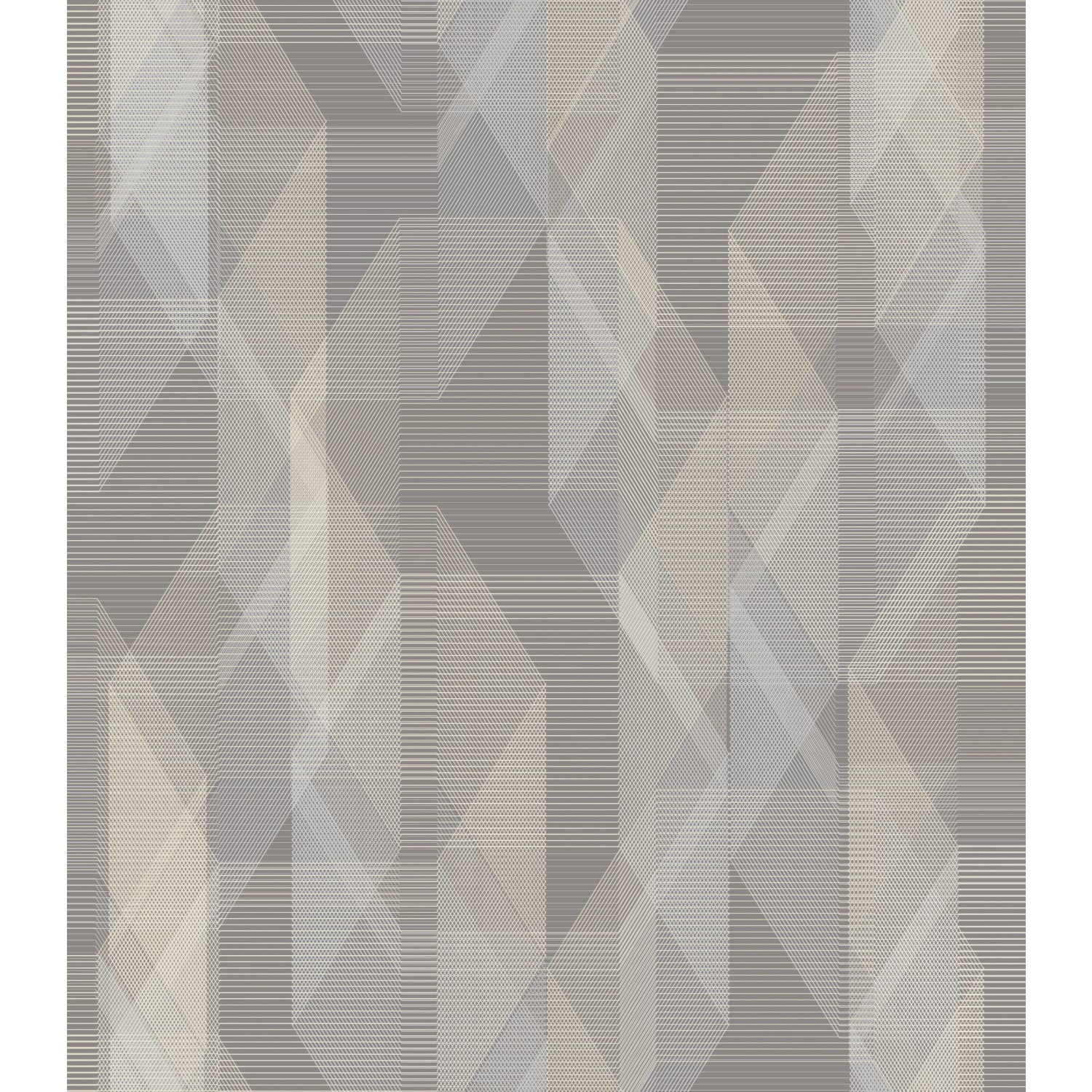 RoomMates RMK11350RL 28.29-Sq. Feet Gray Vinyl Geometric Self-adhesive Peel and Stick Wallpaper