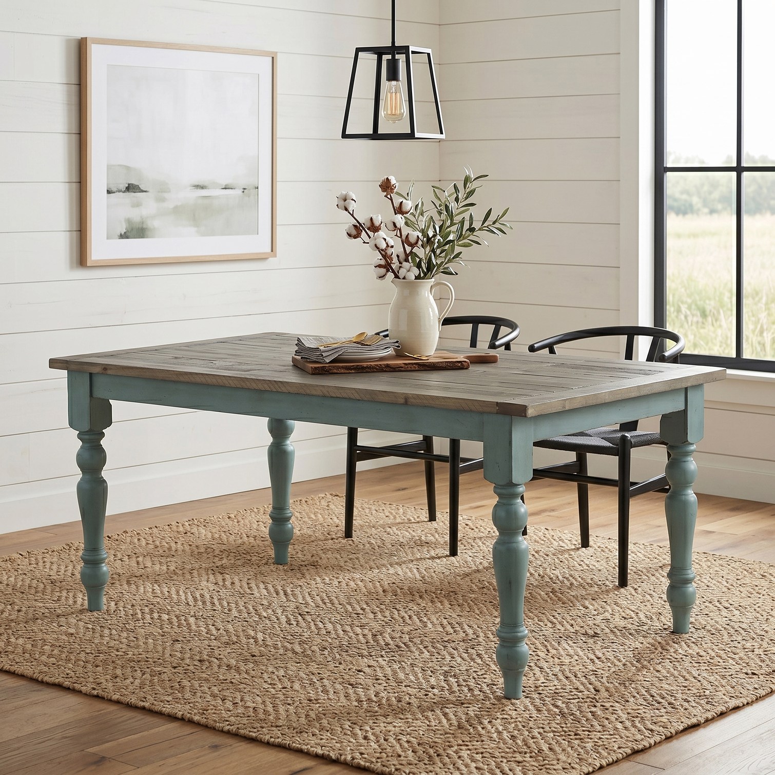 Naturefalls Dining Table Set with 68 x 38 x 30 in pairing Dining Room ...