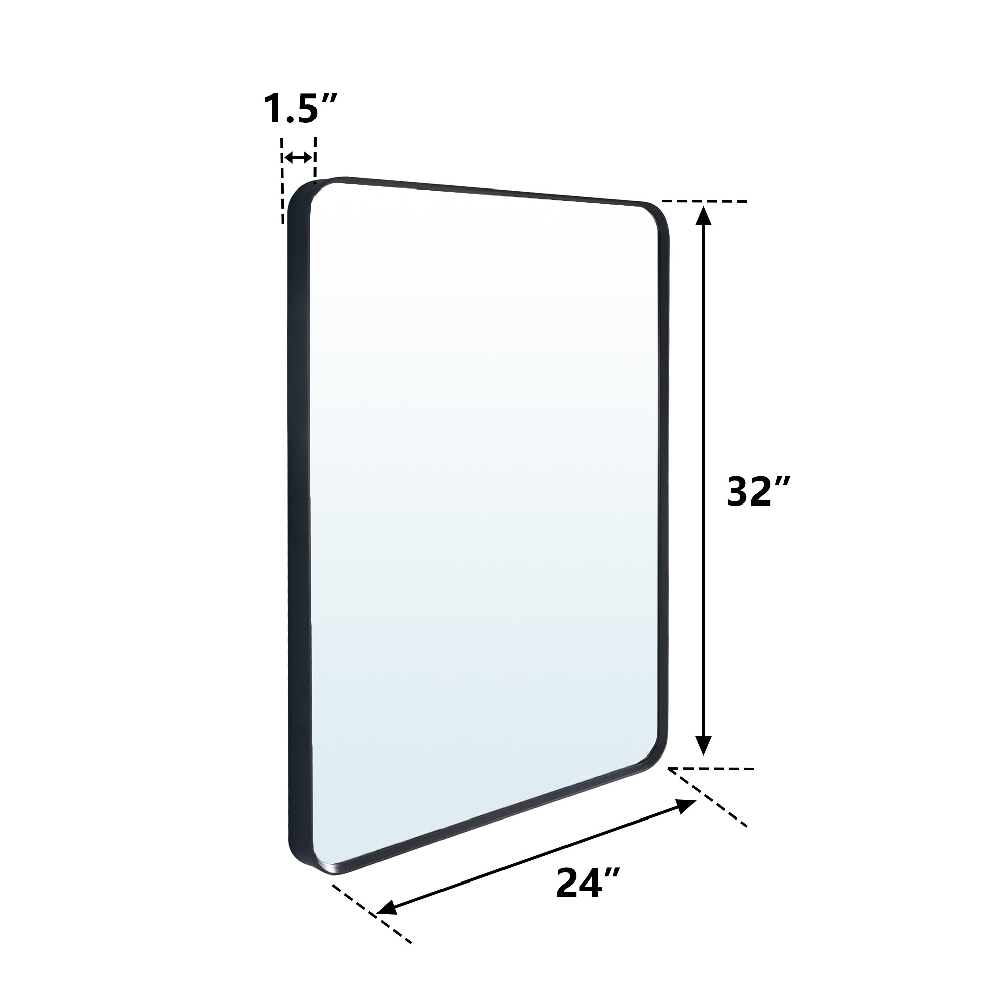 Forclover ALW27-02MR Framed-Bath-Mirrors - View #3