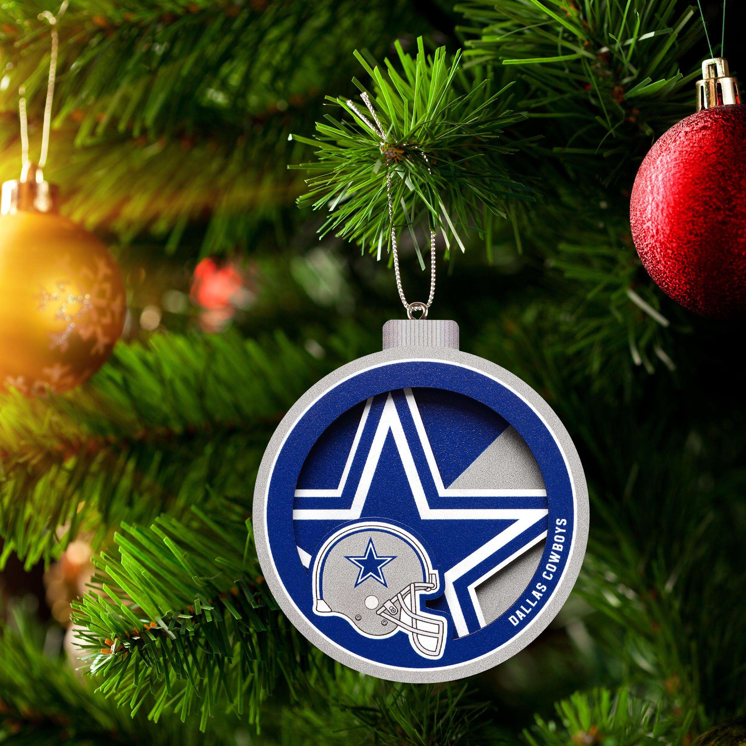 Dallas Cowboys Christmas Ornament