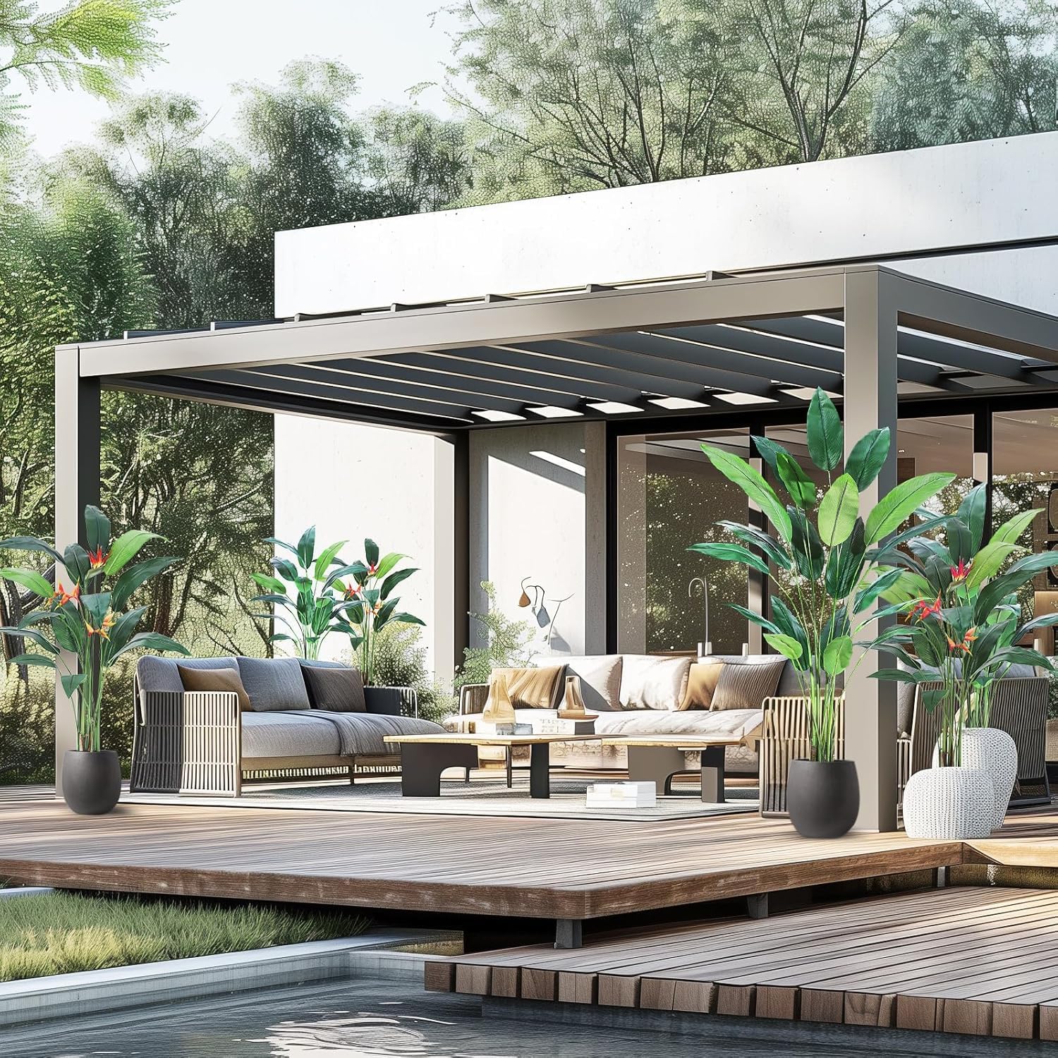 Qeetex DYQ-PHO-11J64K3N Artificial-Plants-Trees - View #3