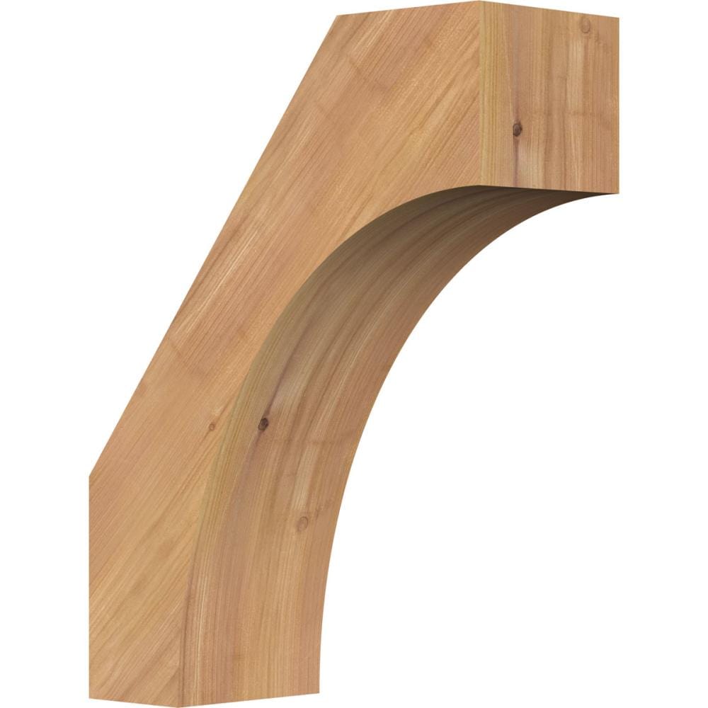 Ekena Millwork BRC06X14X18WTL00SWR 5-1/2-in x 14-in x 18-in Western Red Cedar Unfinished Wood Westlake smooth