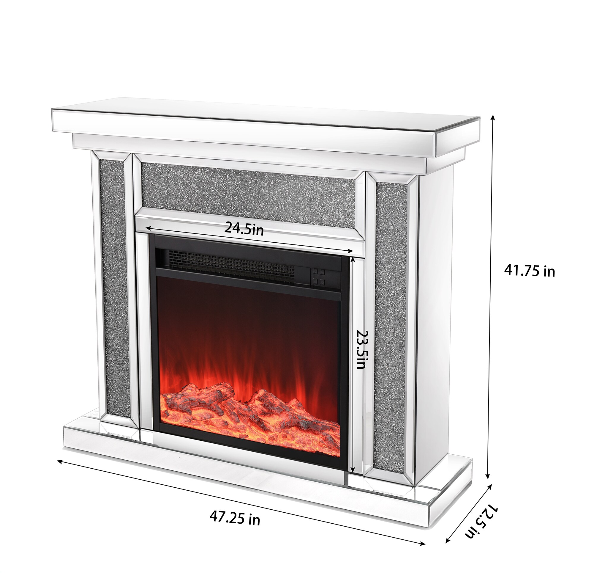 SINOFURN SYC300005WT Electric-Fireplaces - View #9