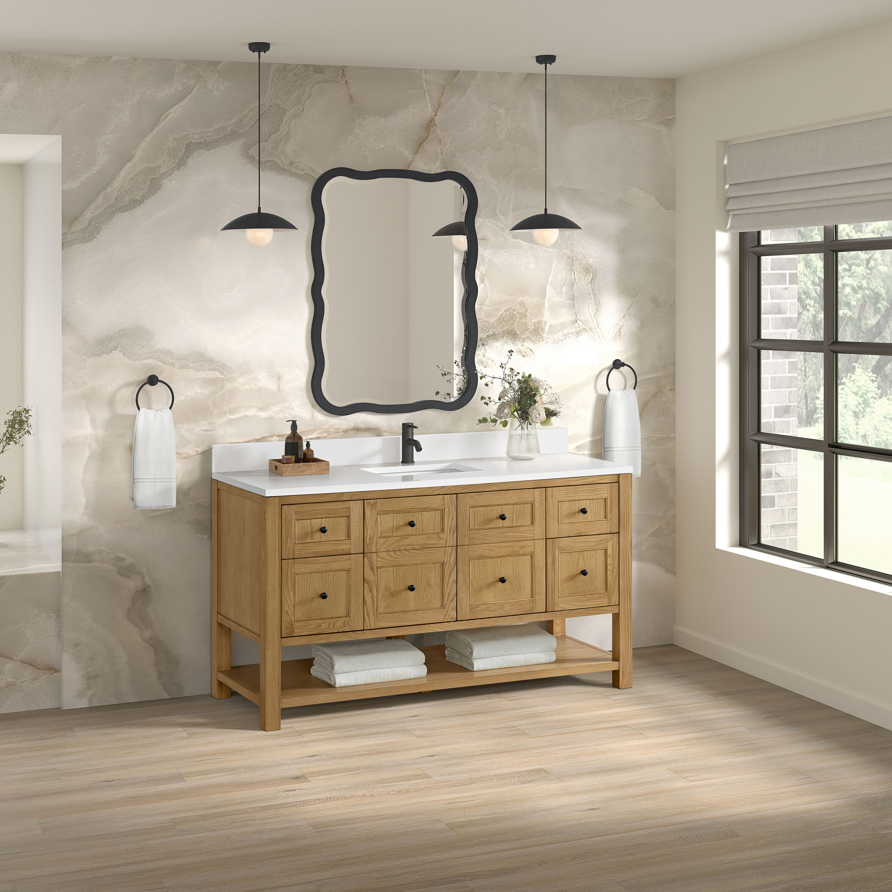 James Martin Vanities 330-V60S-LNO-1WZ Bath-Vanity-Combo - View #3