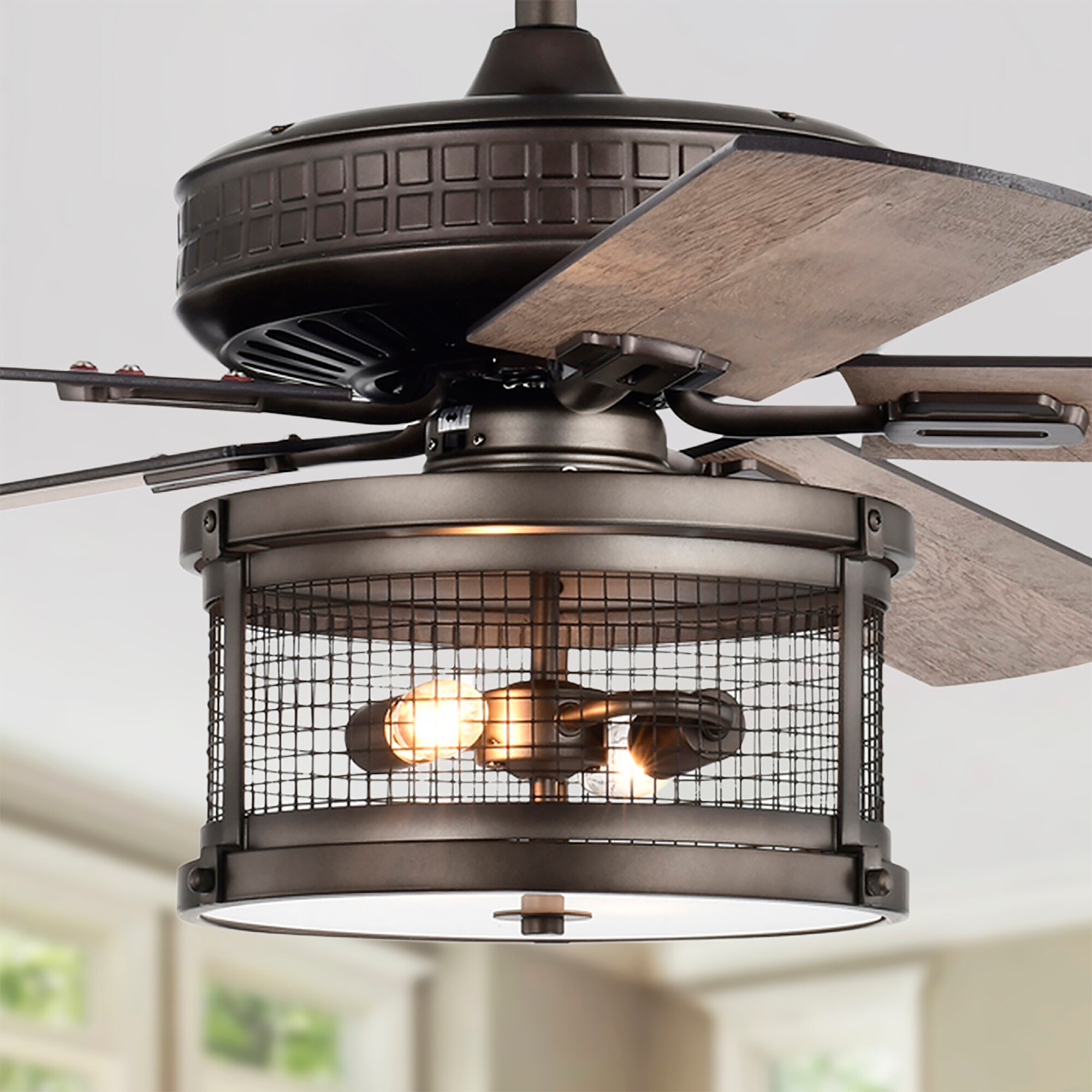 Home Accessories Inc AL01P01GR Ceiling-Fans - View #10