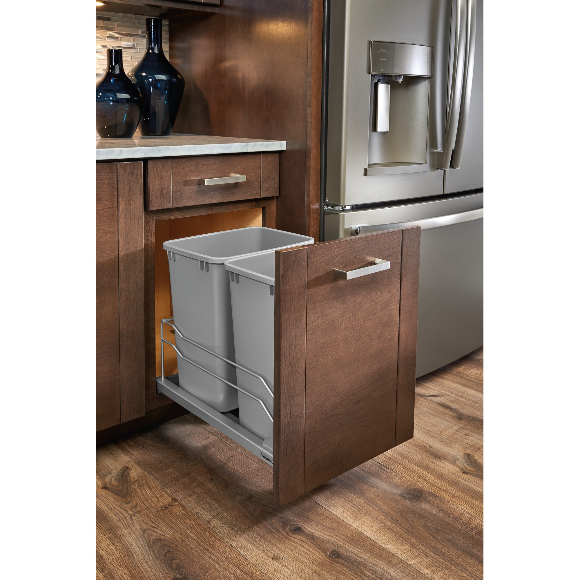Rev-A-Shelf 53WC-1527SCDM-217 Pullout-Trash-Cans - View #4