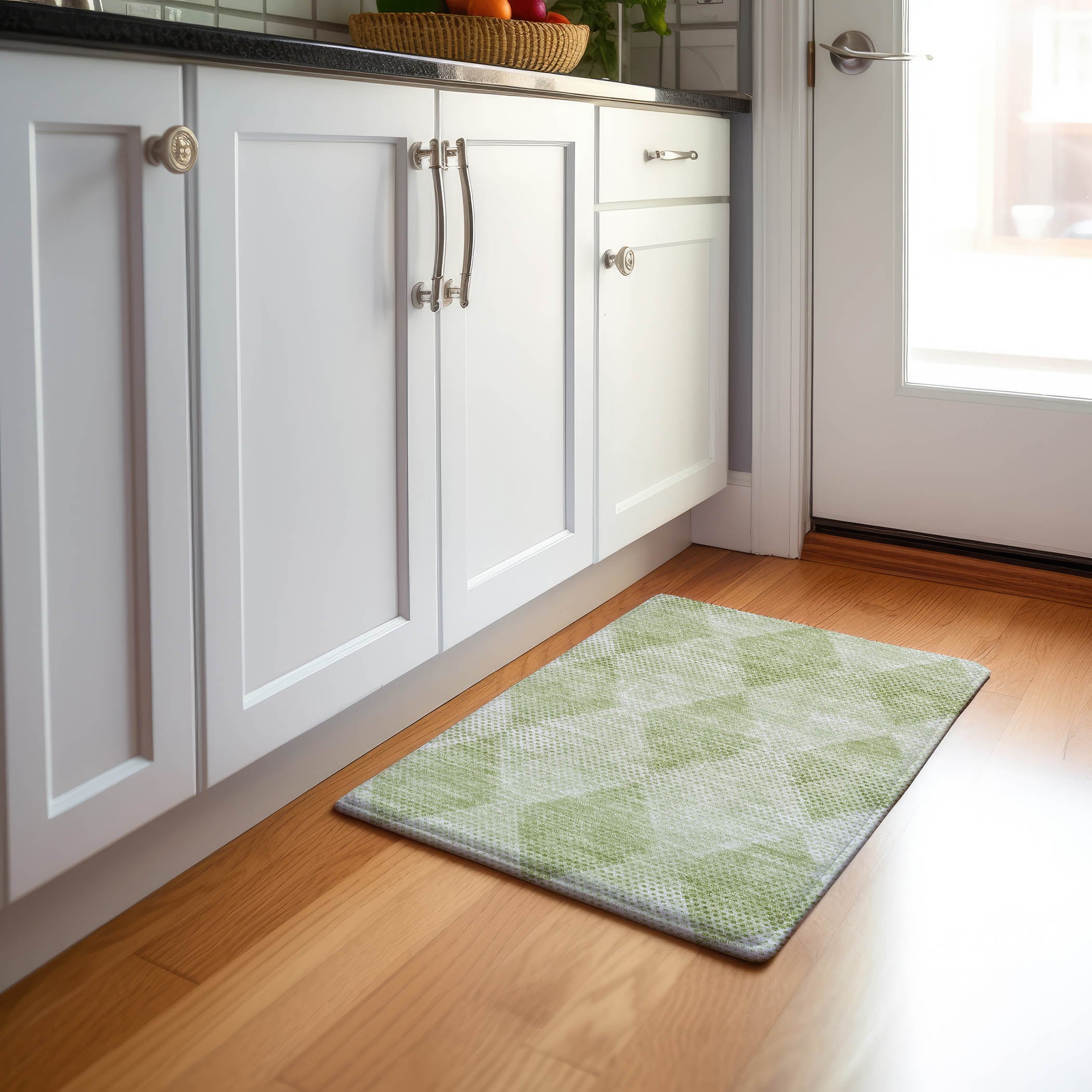 Addison Rugs AMF561GY30X46 Mayfield AMF561GY 2 x 3 (ft) Loomed Polyester Gray Rectangular Indoor Geometric Machine washable Area rug