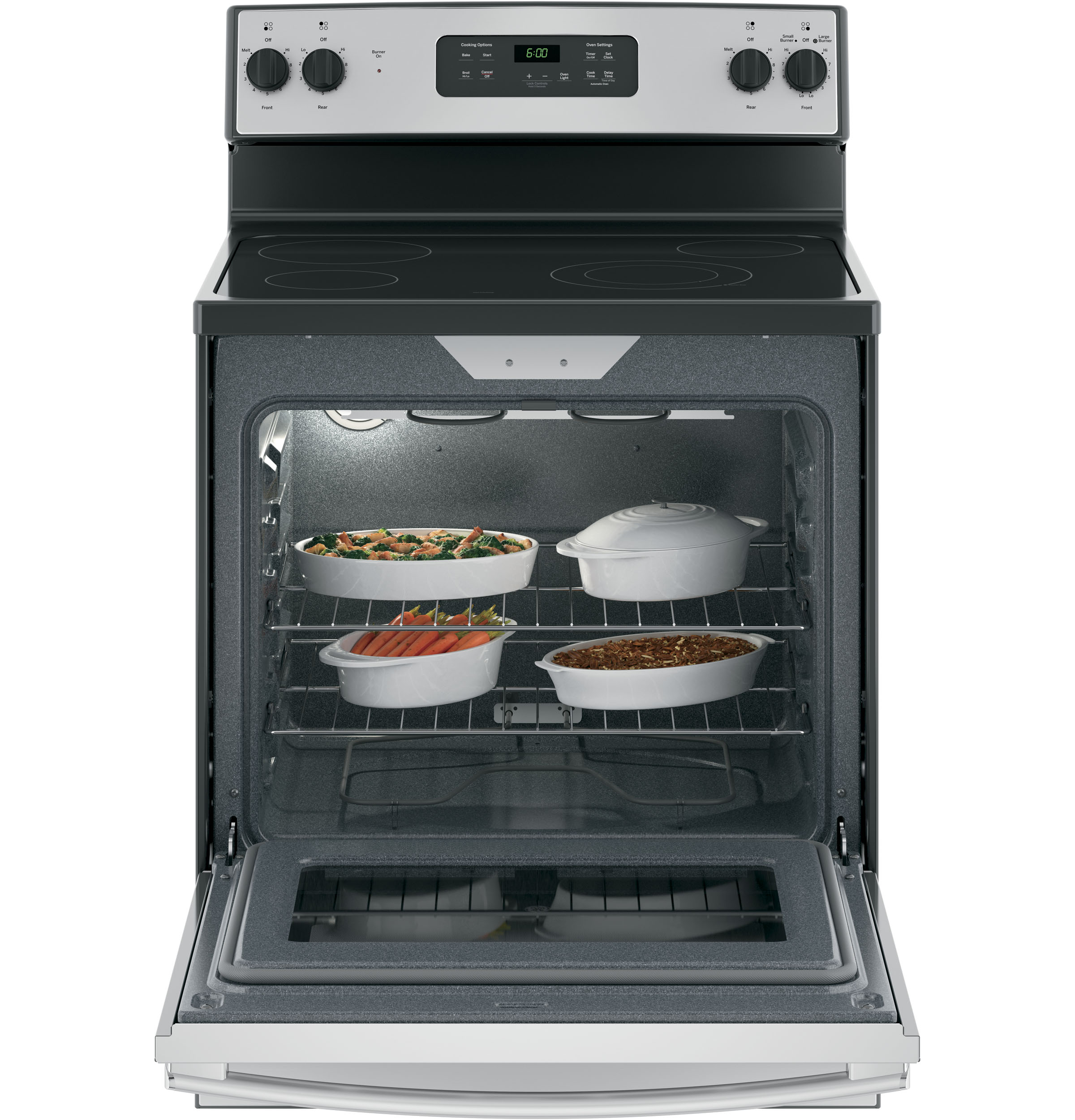 GE JBS60RKSS Freestanding-Electric-Ranges - View #2