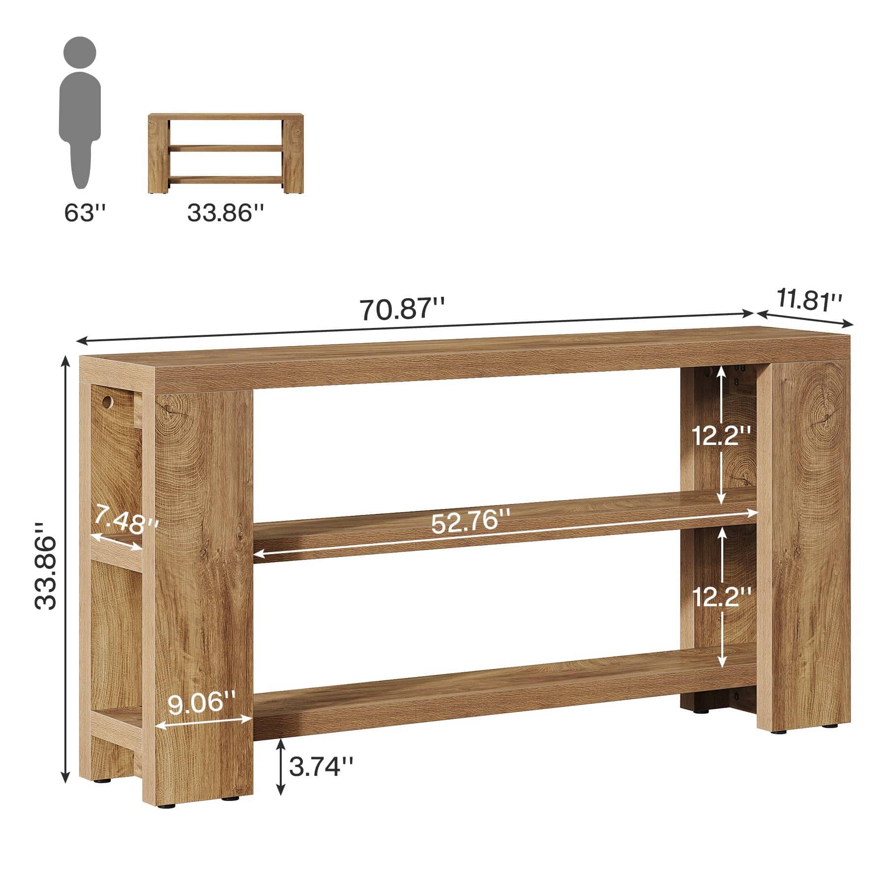 Choco Moon 4793649206181 Console-Sofa-Tables - View #3