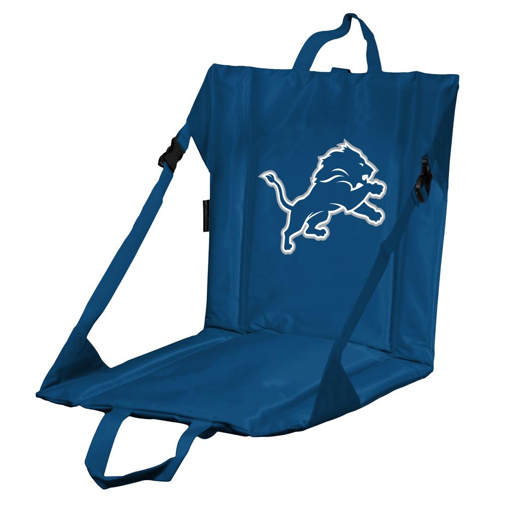 Logo Brands Detroit Lions 14.5-in x 16-in Polyester Bleacher Seat