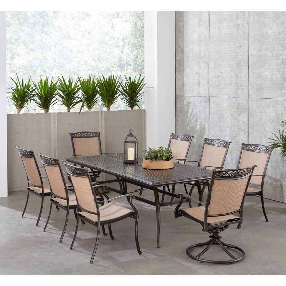 Hanover FNTDN9PCSW2C Patio-Dining-Sets - View #10