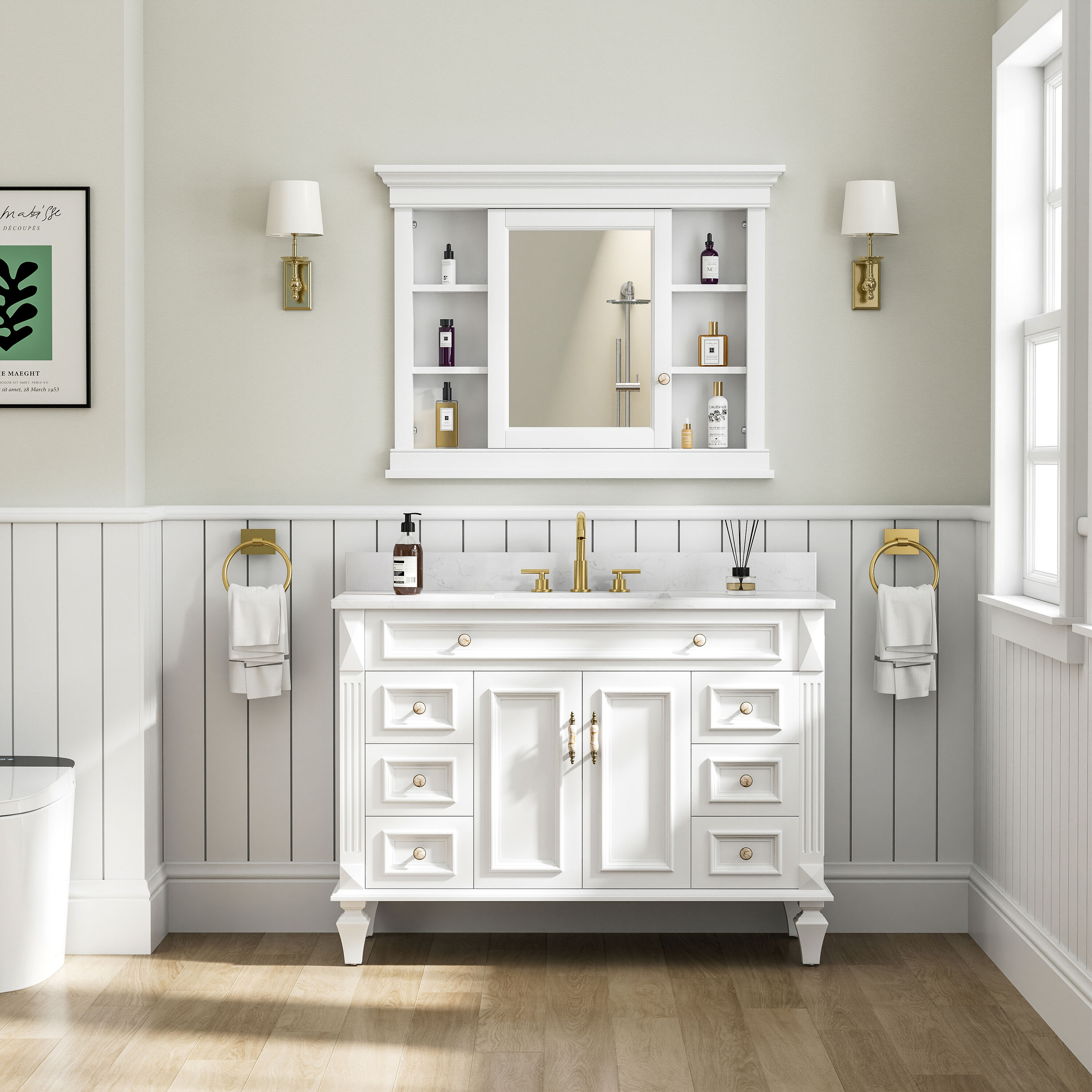 CALVON CLMAMC2632WT Bathroom-Medicine-Cabinets - View #9