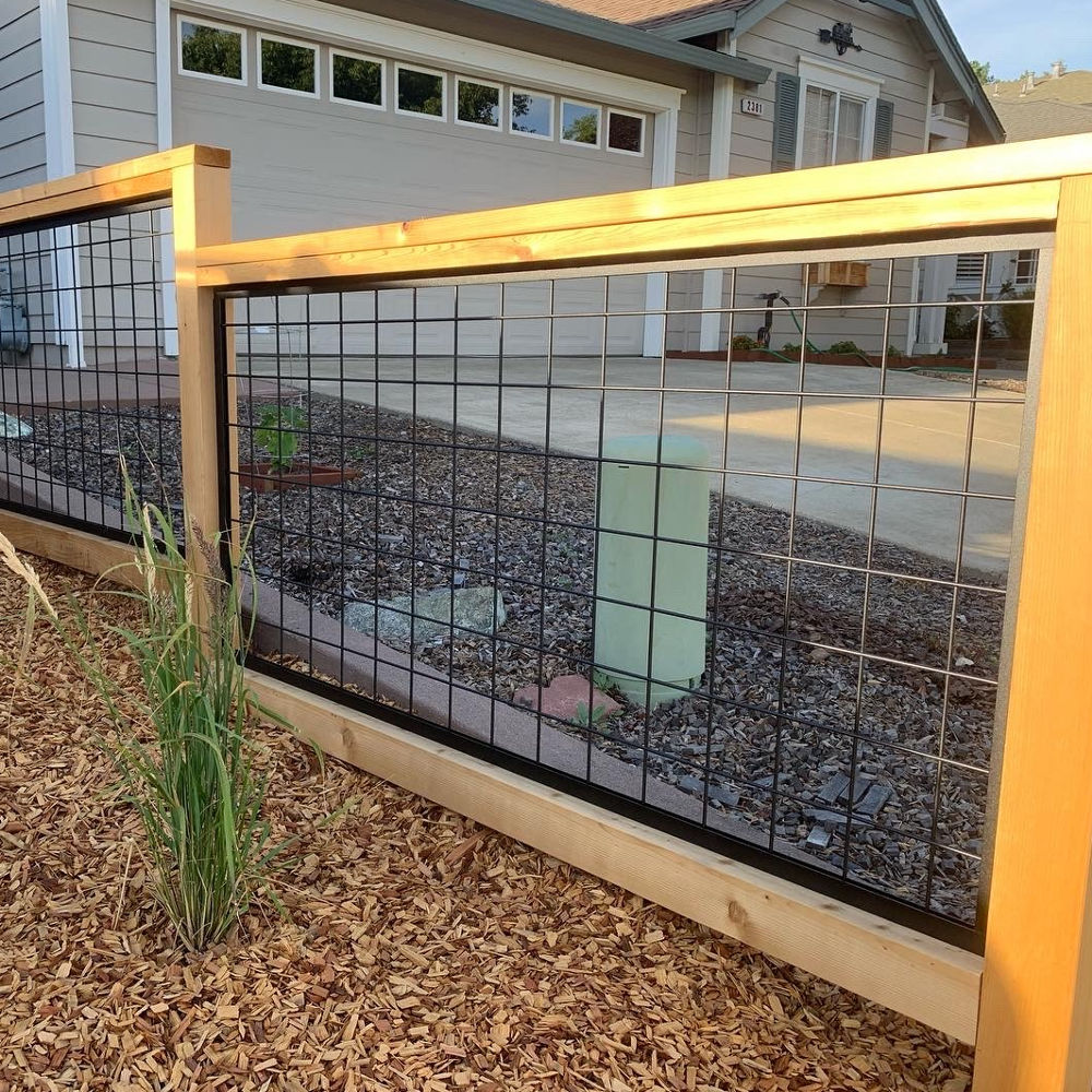 Wild Hog 2/5-in x 36-in x 72-in Black Metal Rectangular Railing Panel