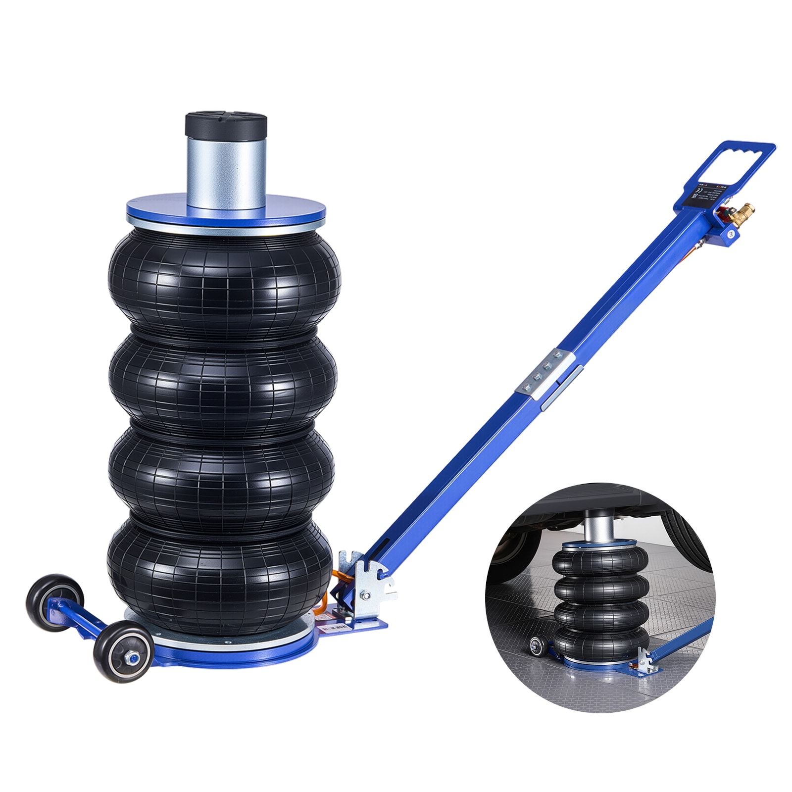 VEVOR Blue 6-Ton Steel Pneumatic Air lift