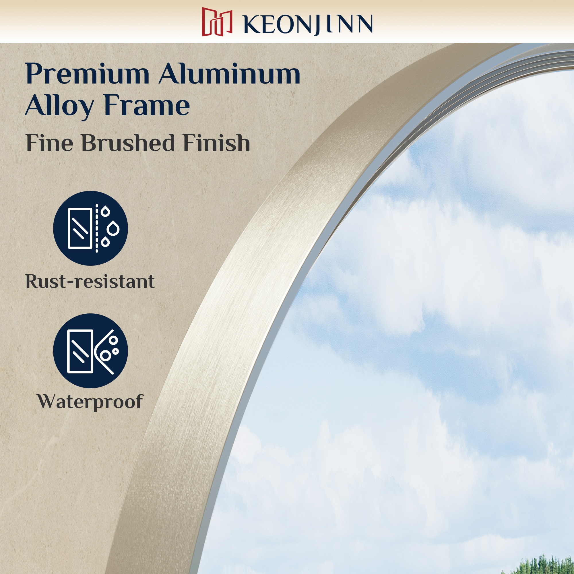 Keonjinn LW-YX18-R71NI Decor-Mirrors - View #6