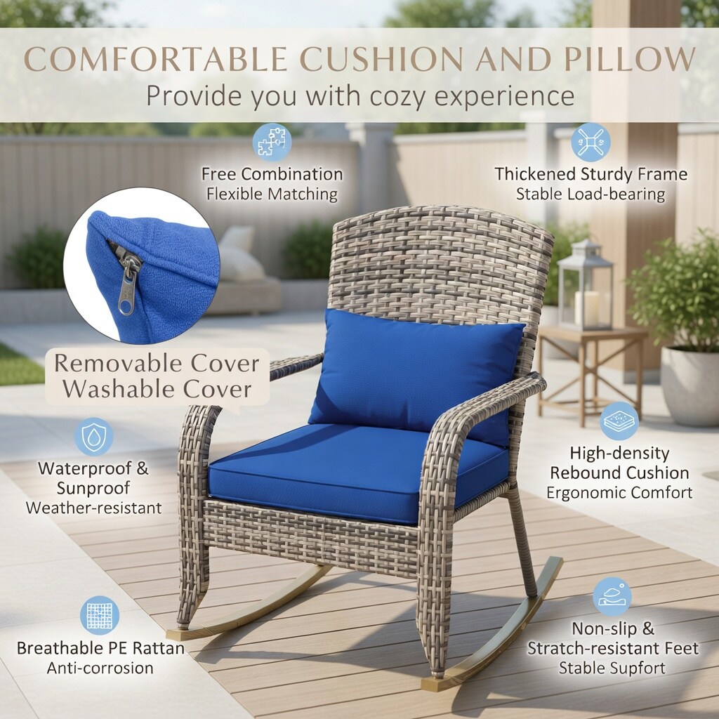 Choco Moon WYC-WQ46484-LS Patio-Conversation-Sets - View #3