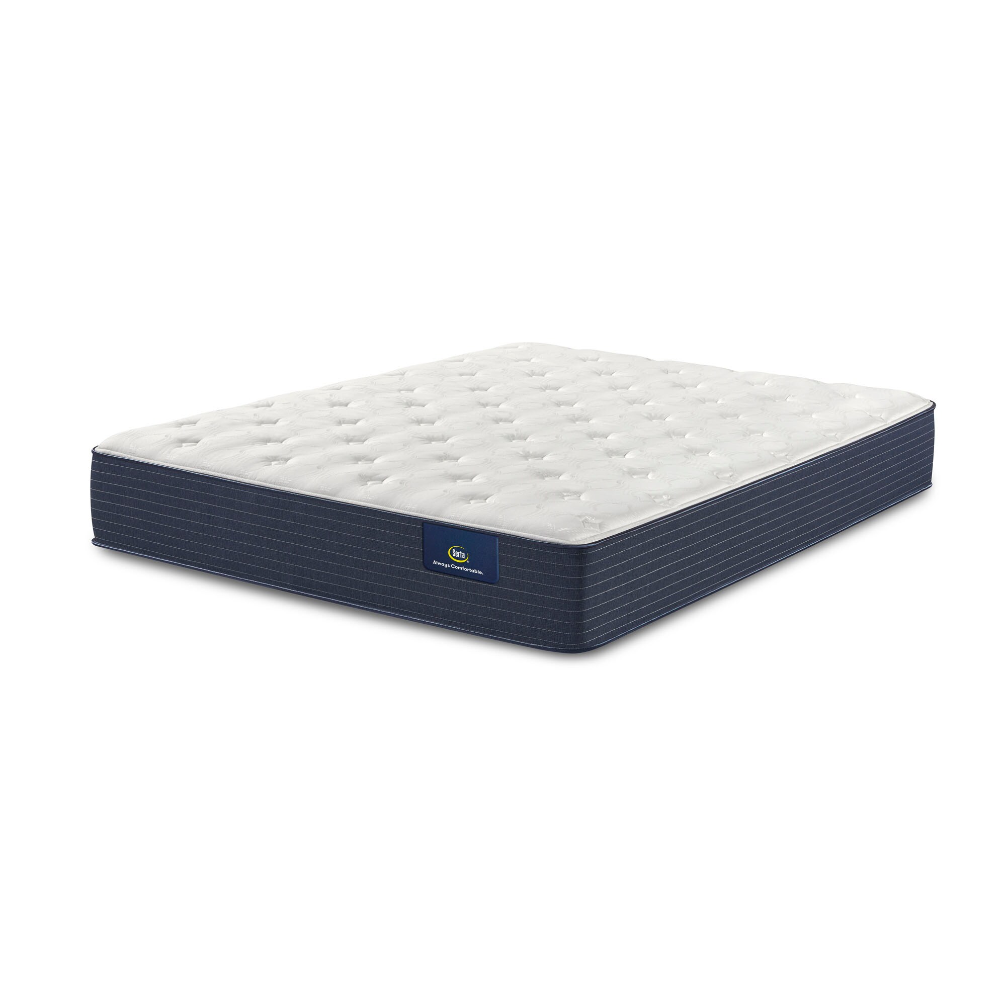 Serta Clarks Hill 20-in Soft Full Innerspring Mattress with Boxspring ...