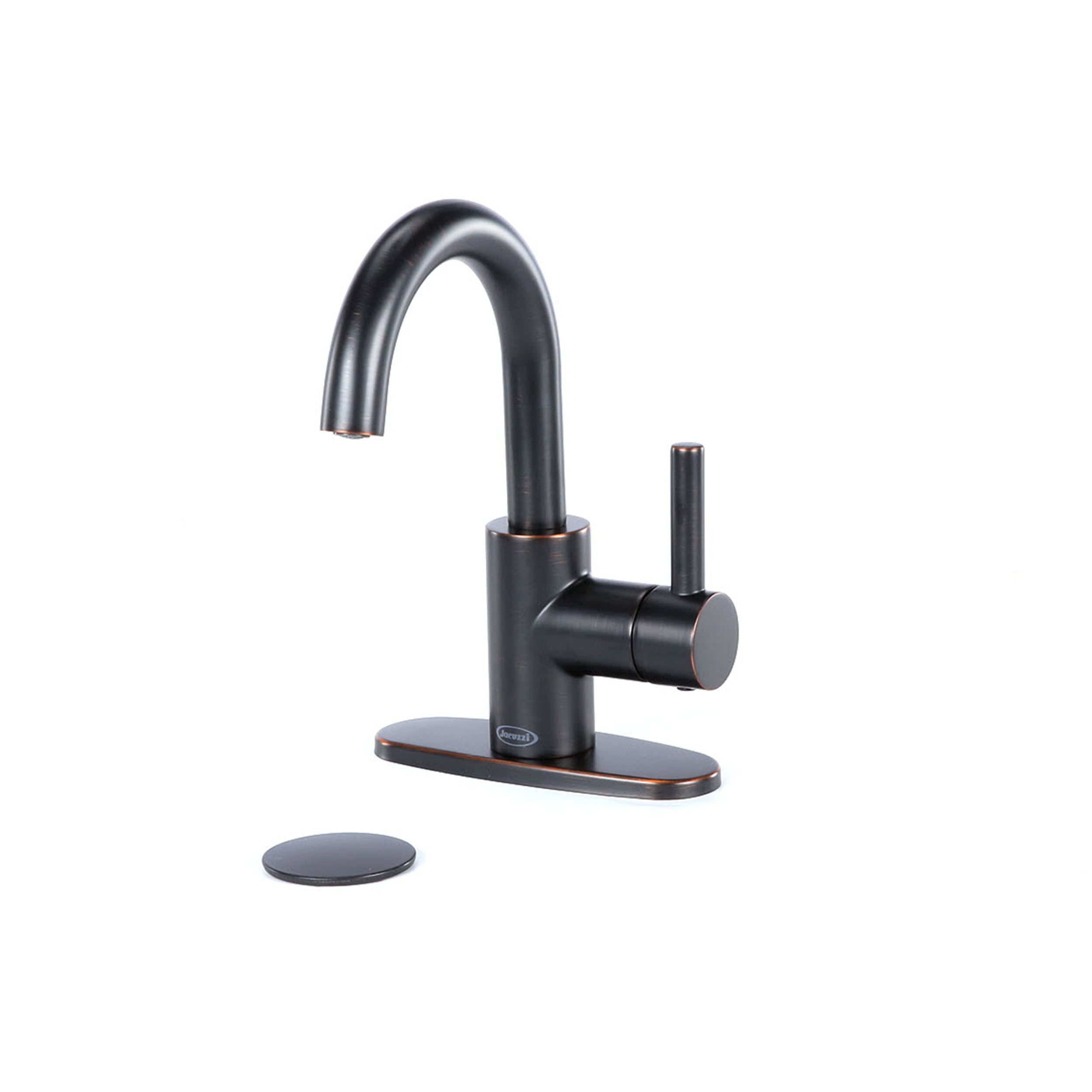 Black Oil Rubbed Brass Hot/Cold Water Kitchen Bathroom Wash Basin Sink Faucet 