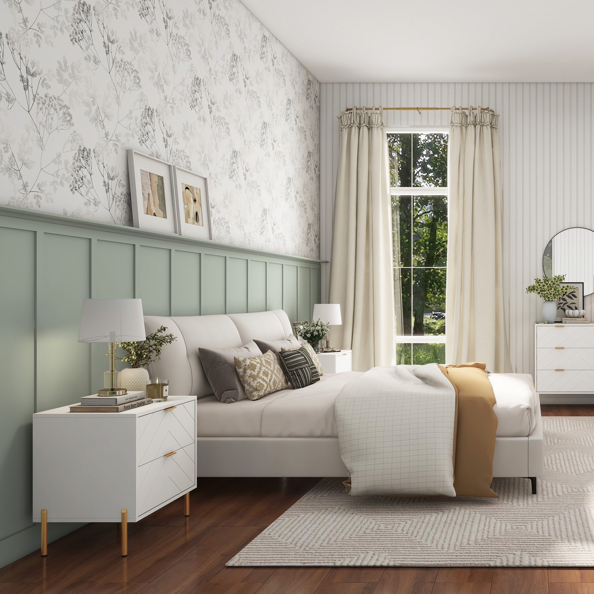 Clihome CL-CJ2C-WH nightstands - View #6