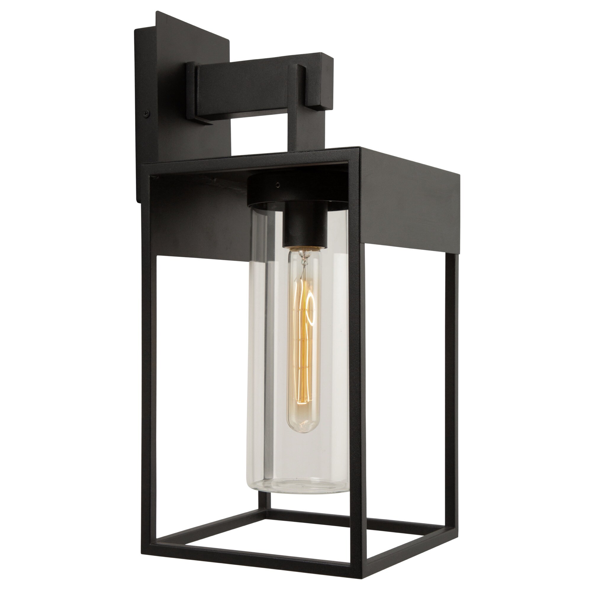 ARTCRAFT AC8270BK Weybridge 1-Light 16.76-in H Black Outdoor Wall Light